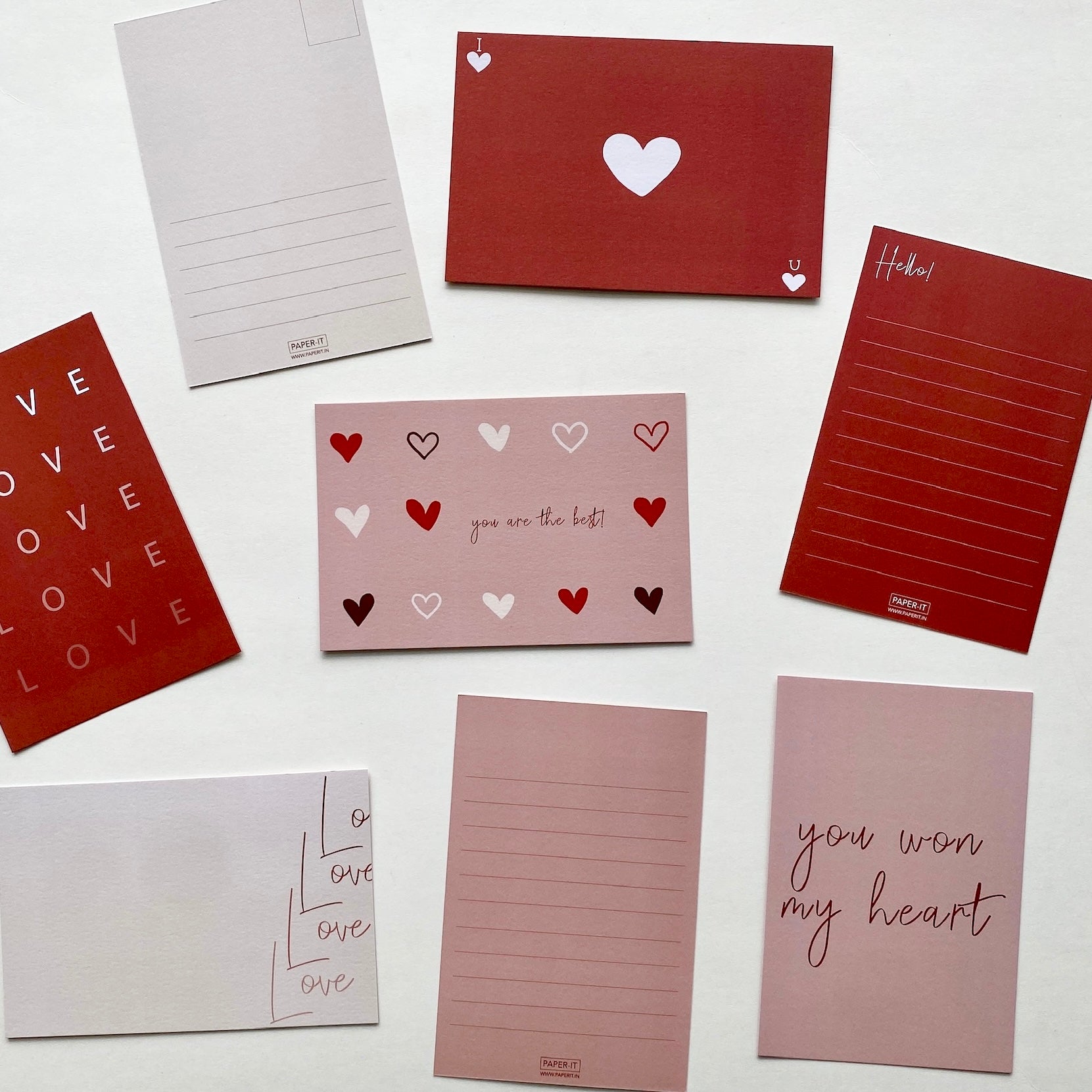 Love note cards | Set of 8