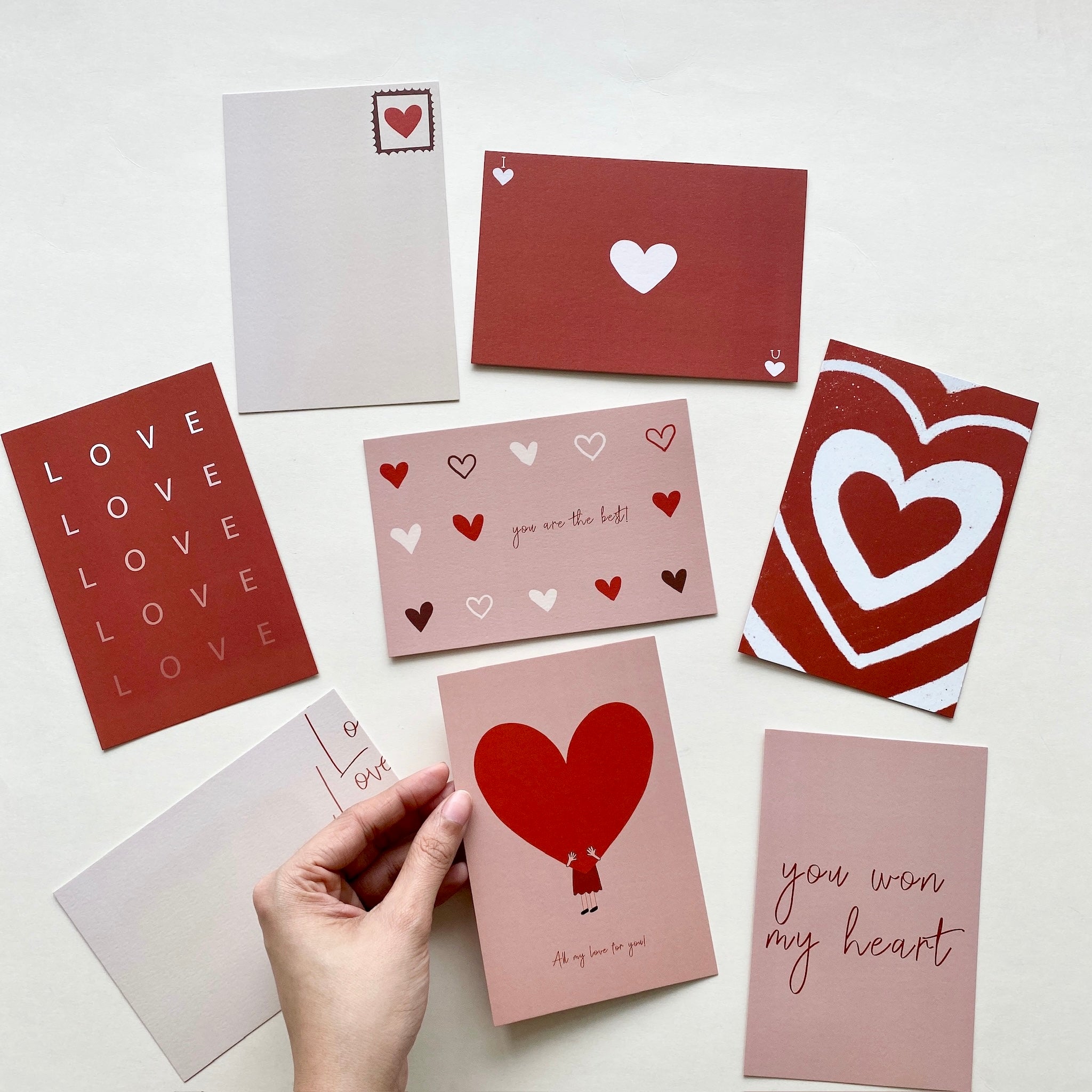 Love note cards | Set of 8