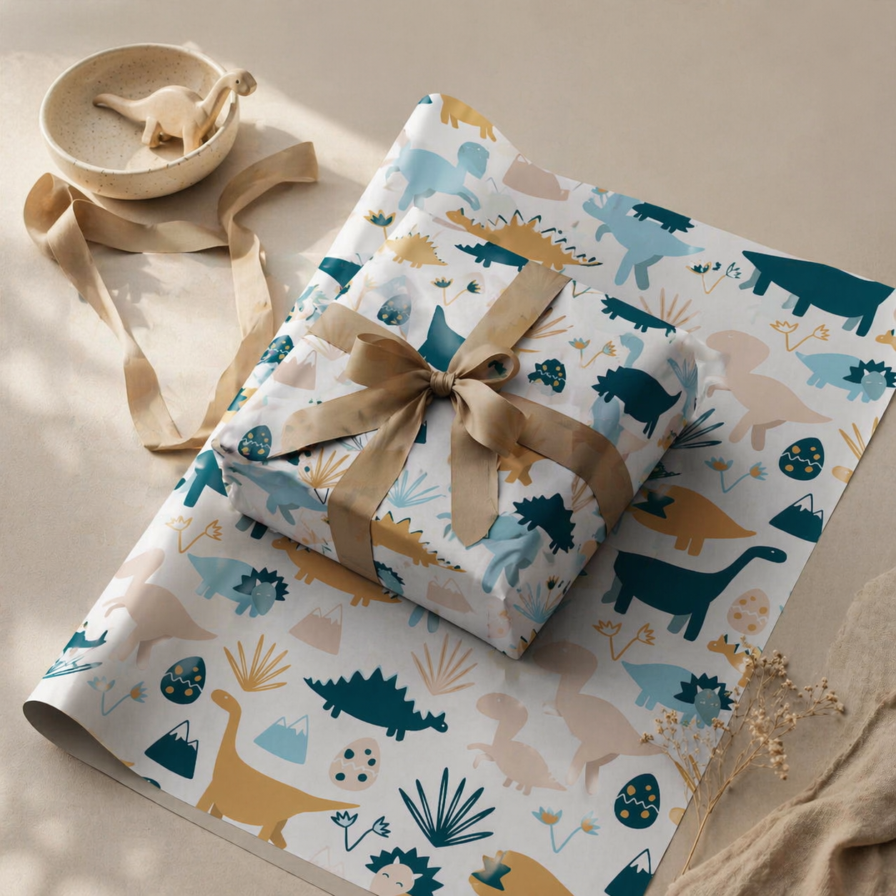 Fable wrapping sheets+note cards