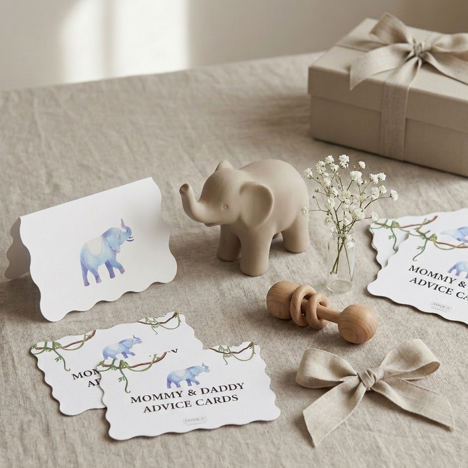 Elephant advice cards (set of 15)