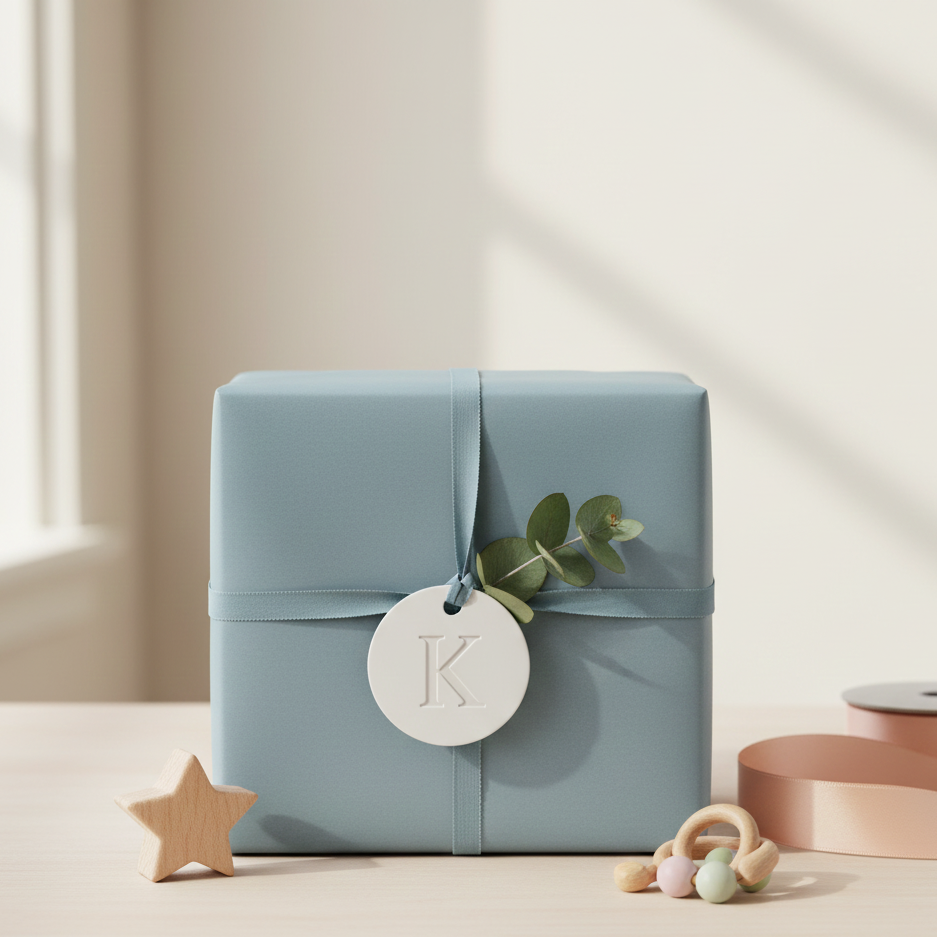 Alphabet Debossed Tags — Set of 26