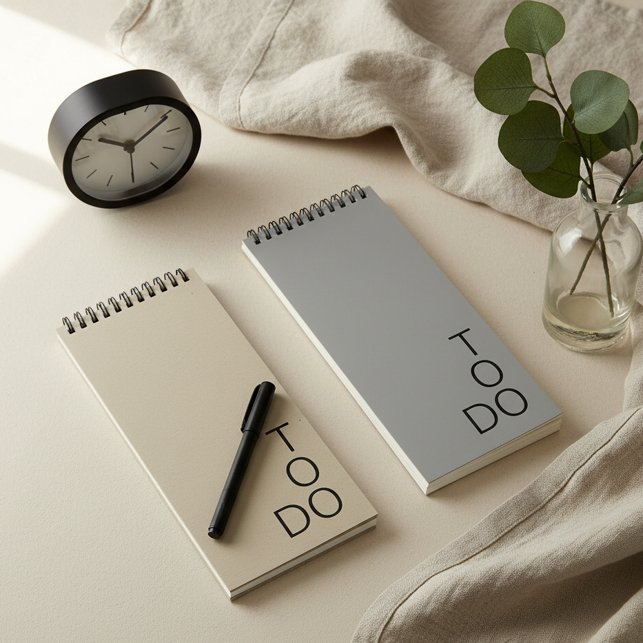 Flora tobacco + lichen notepads (set of 2)