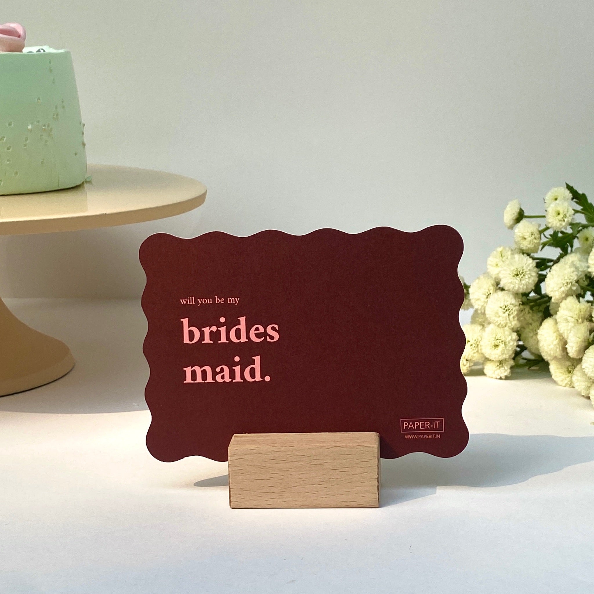 Bridesmaid cards (set of 15)