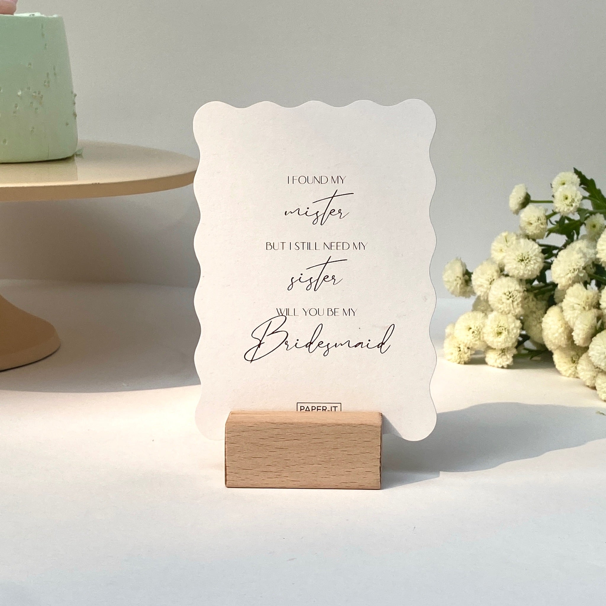 Bridesmaid cards (set of 15)