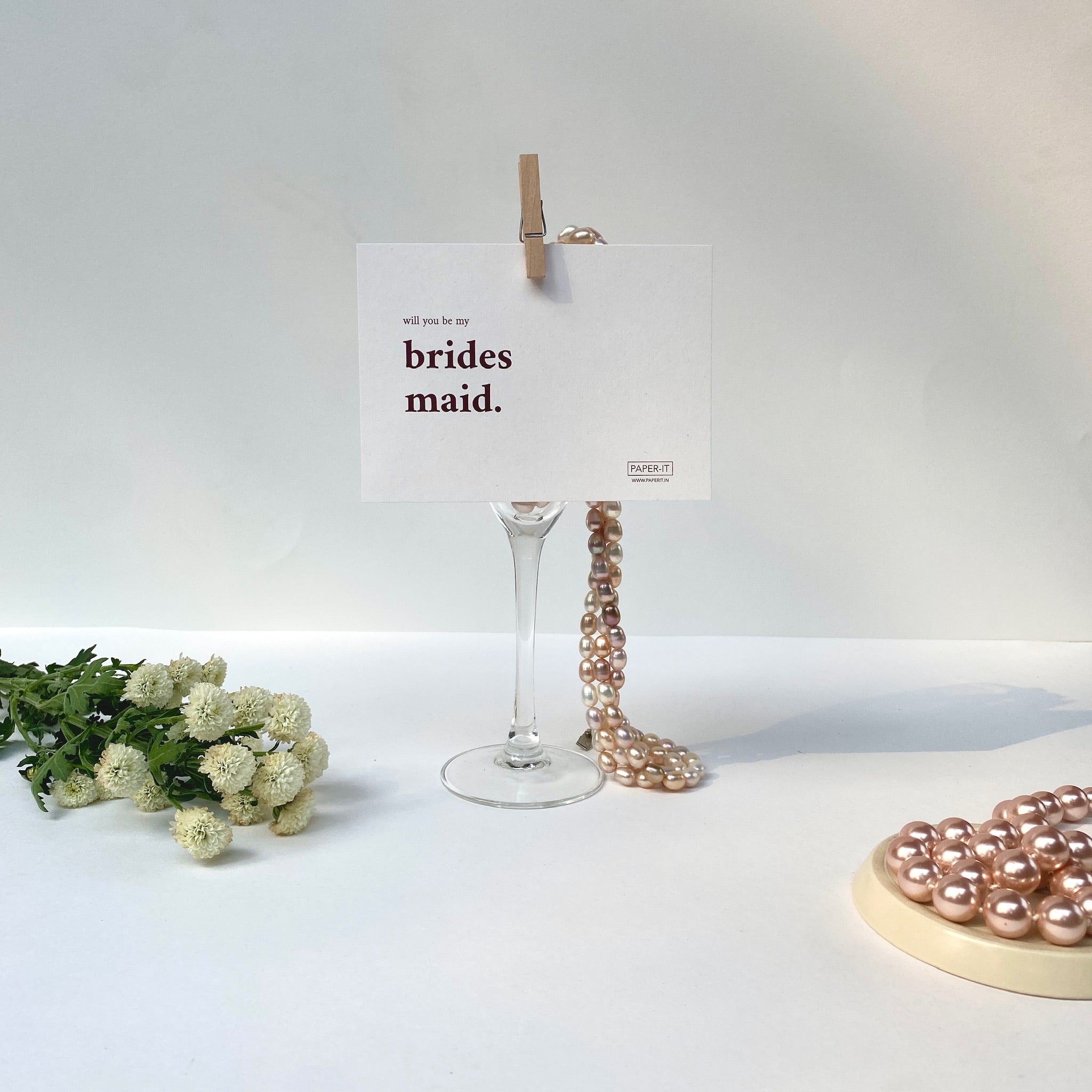 Bridesmaid cards (set of 15)