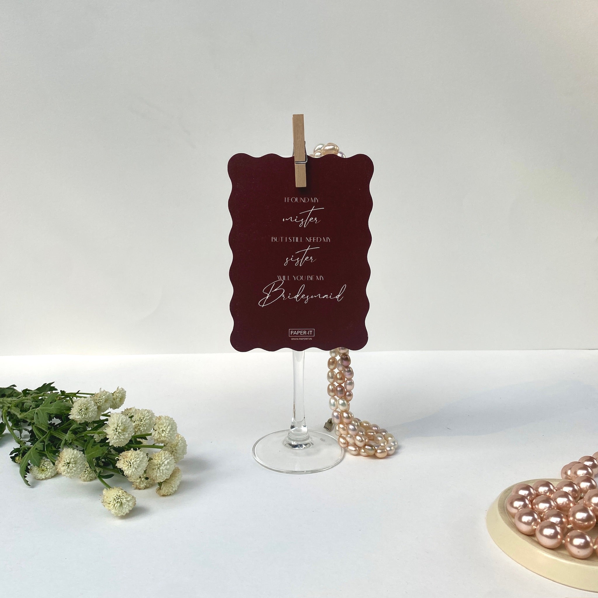 Bridesmaid cards (set of 15)