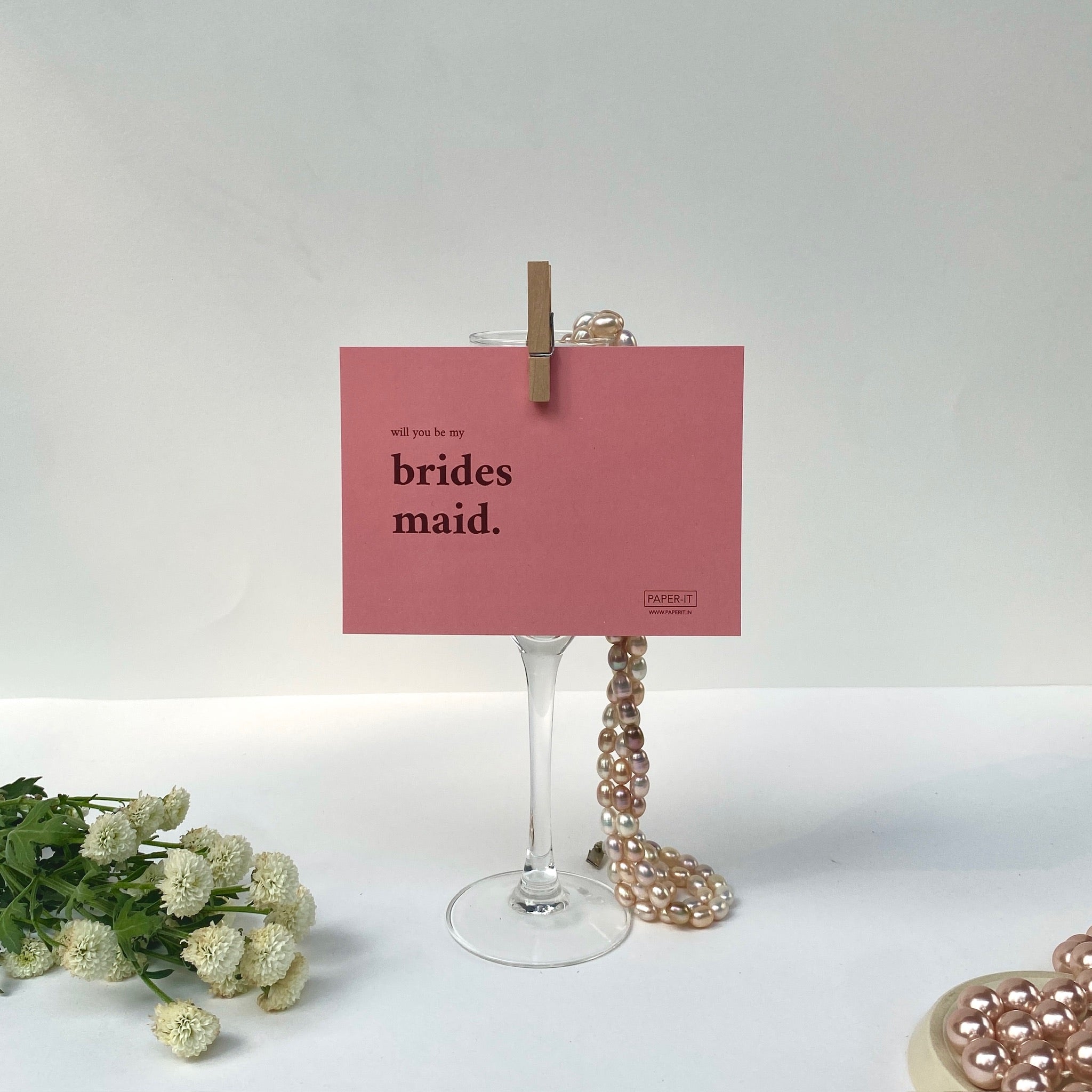 Bridesmaid cards (set of 15)
