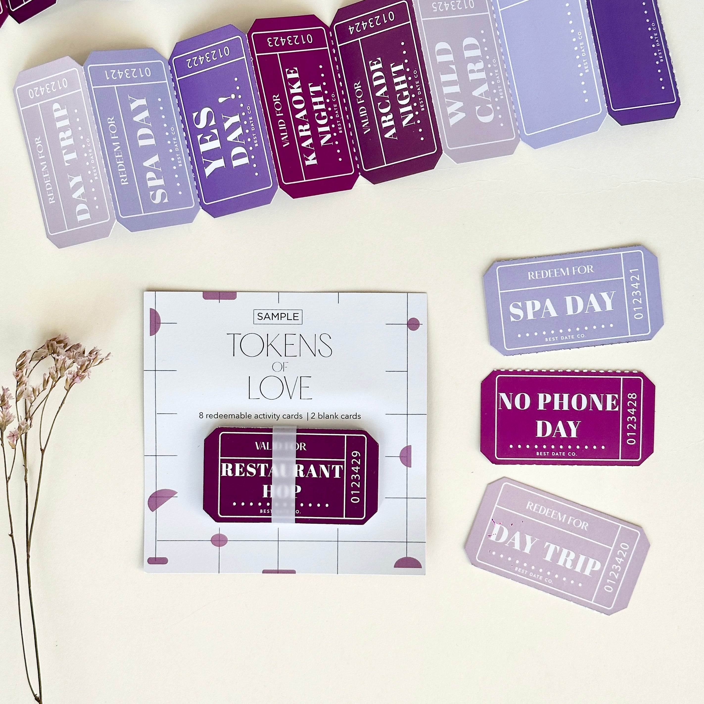 Valentine's Day | Tokens of love | Activity Cards