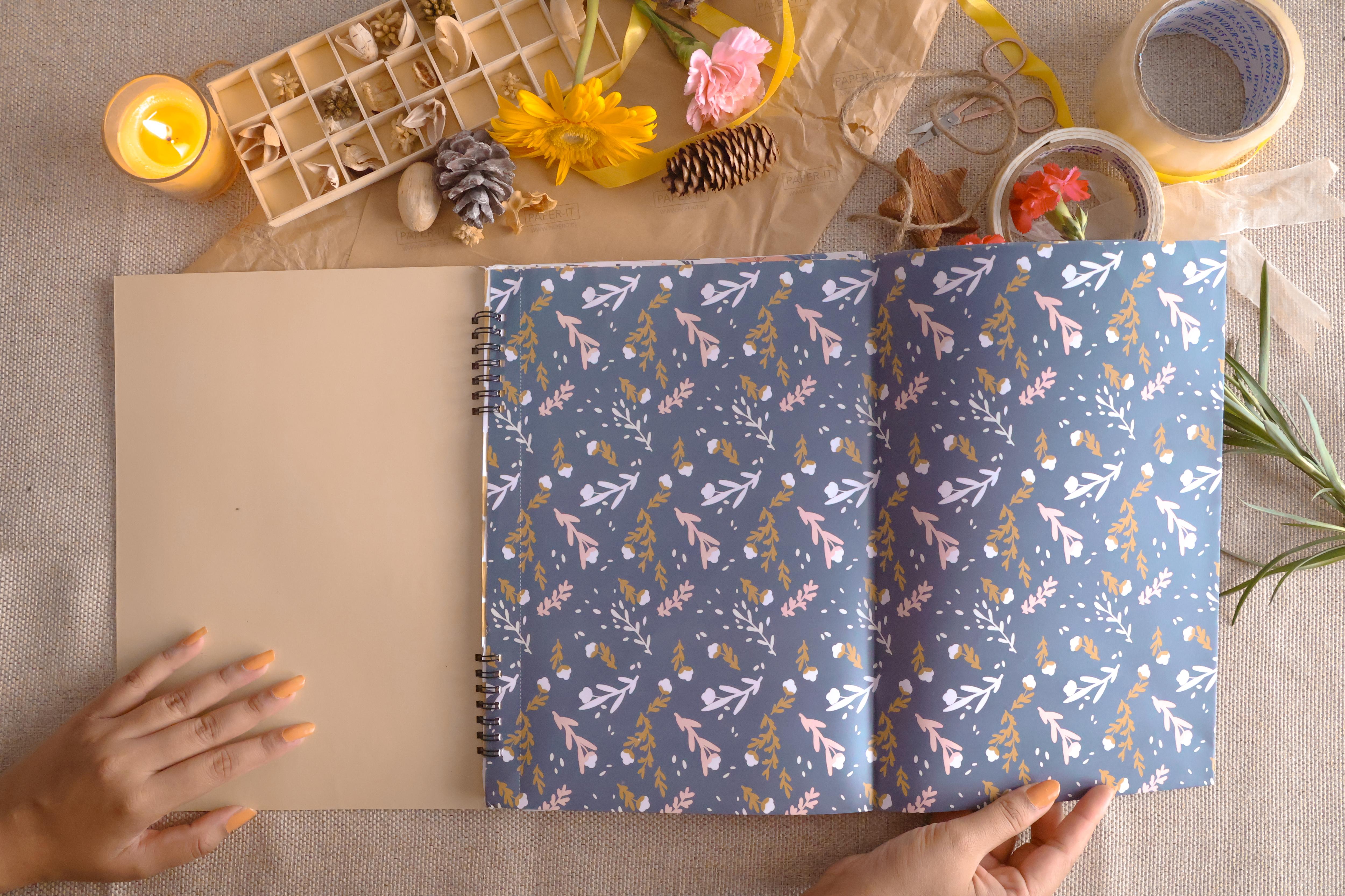 Pastels Wrapping sheet book (10 sheets)