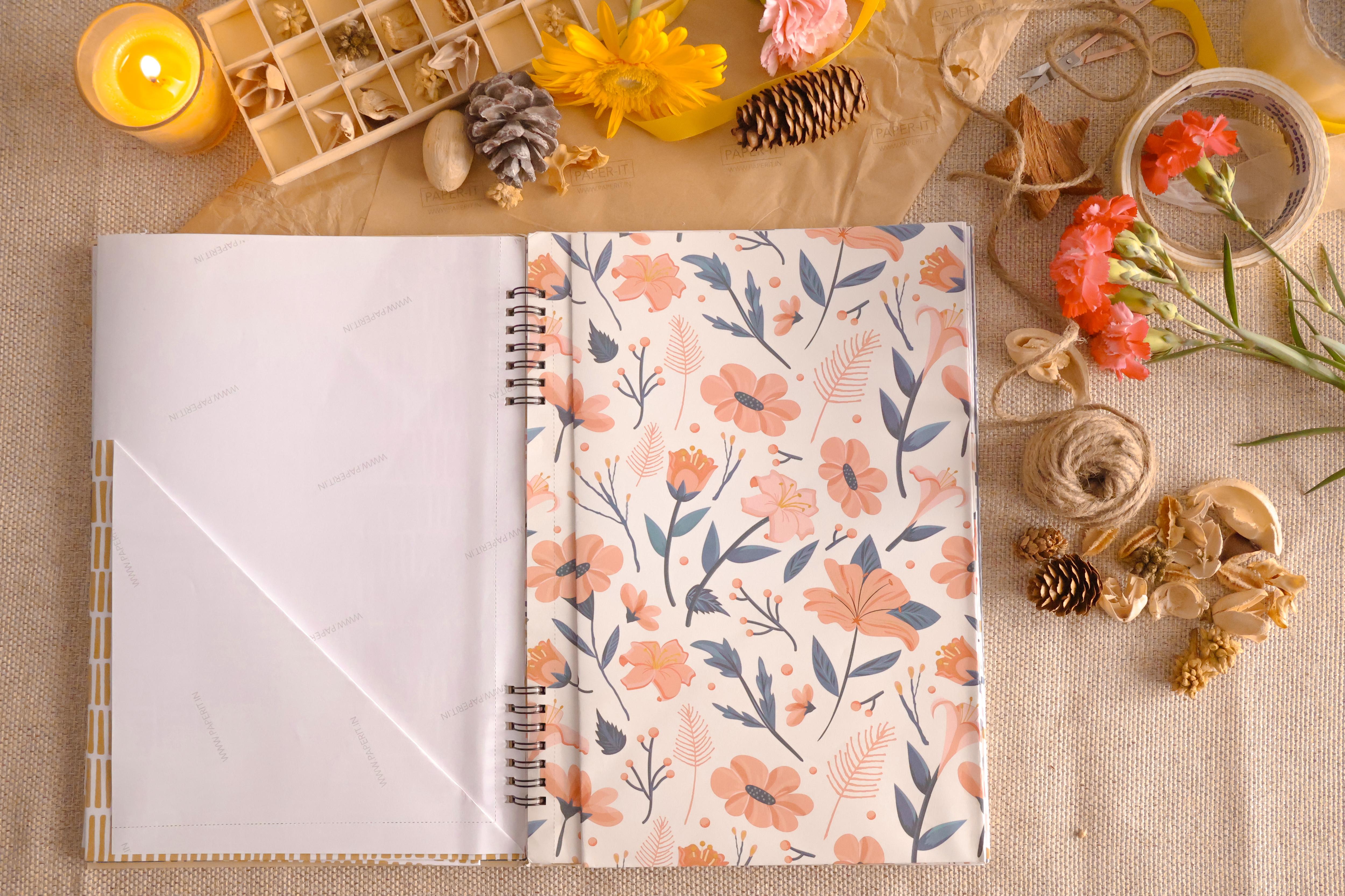Pastels Wrapping sheet book (10 sheets)