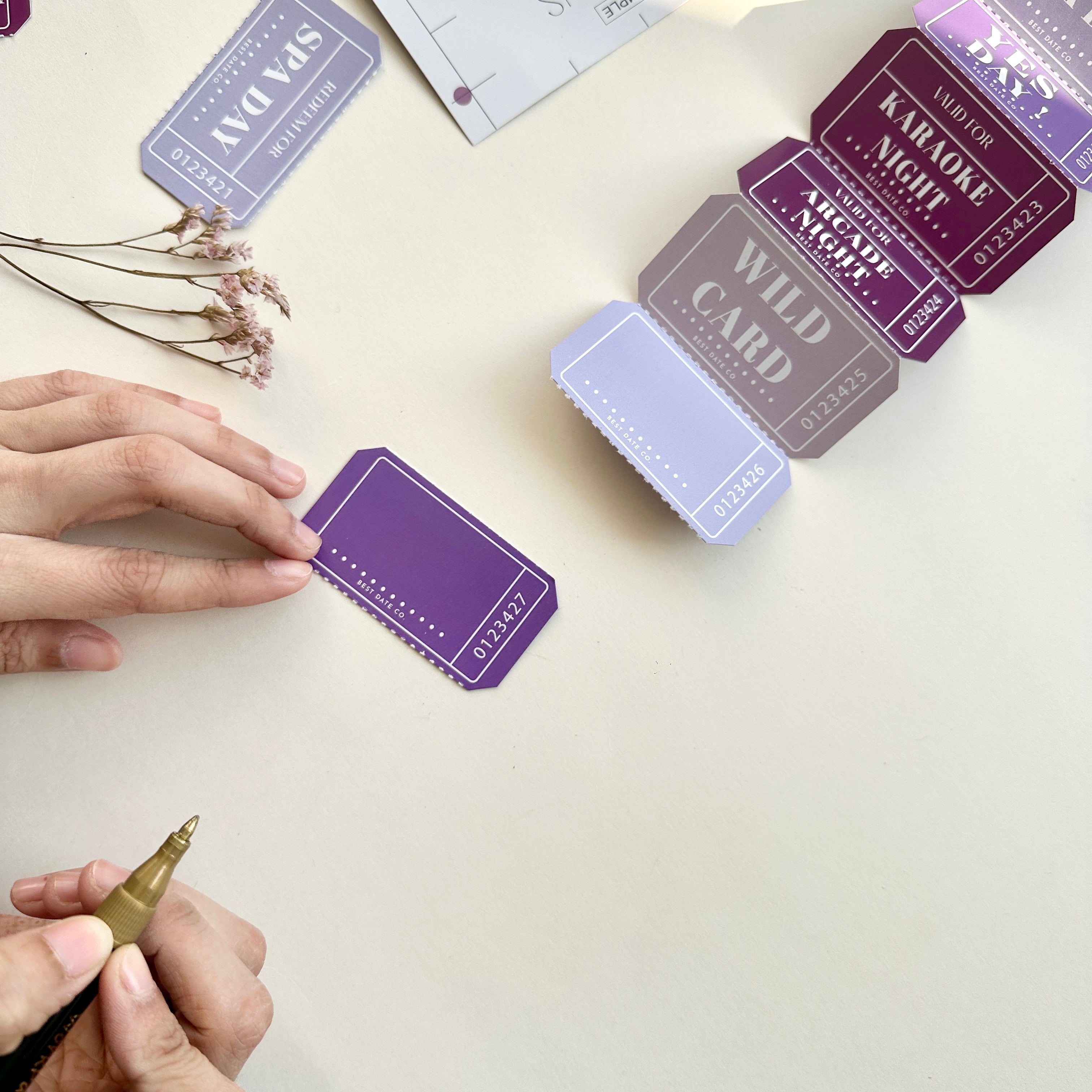 Tokens of love | Activity Cards