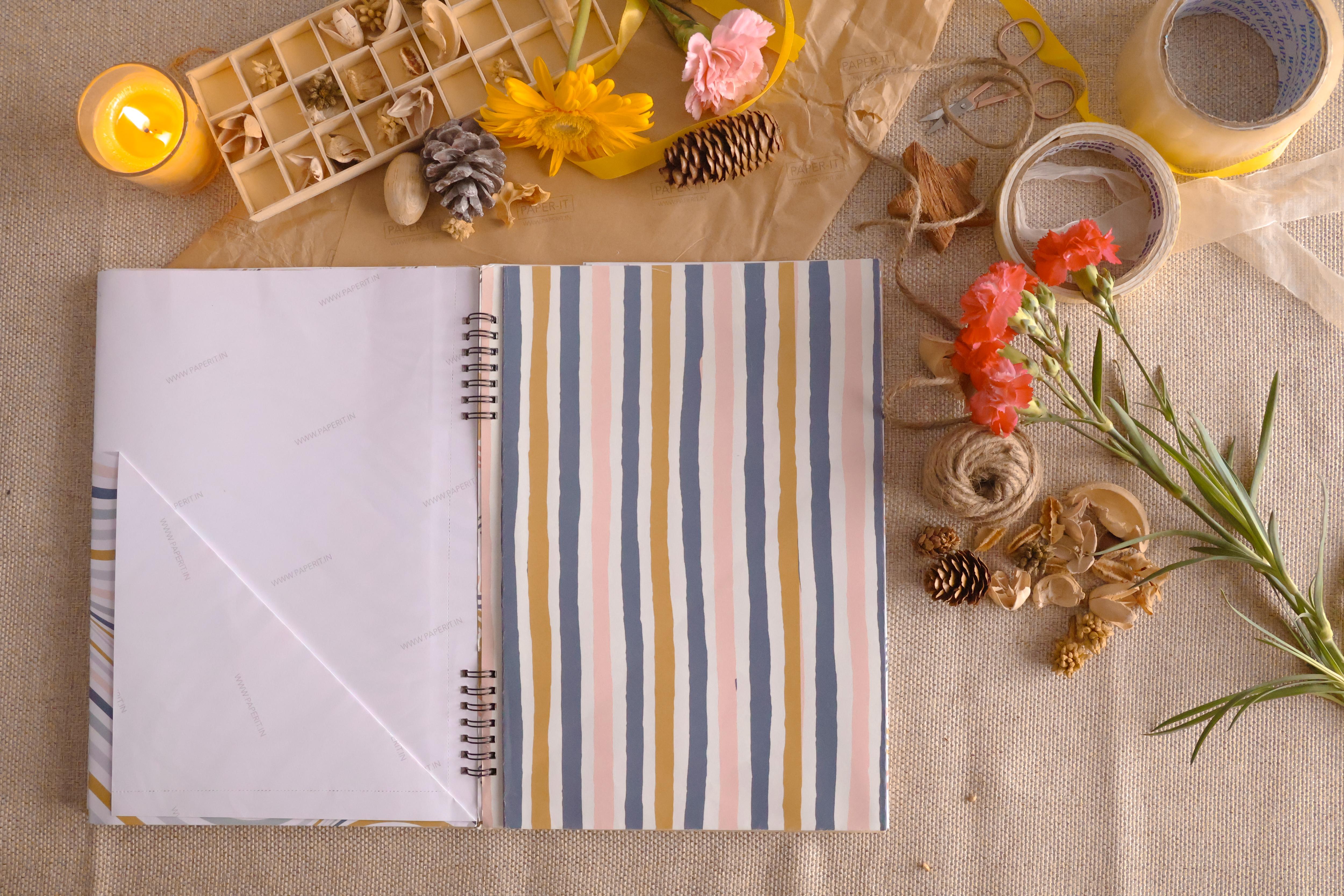 Pastels Wrapping sheet book (10 sheets)