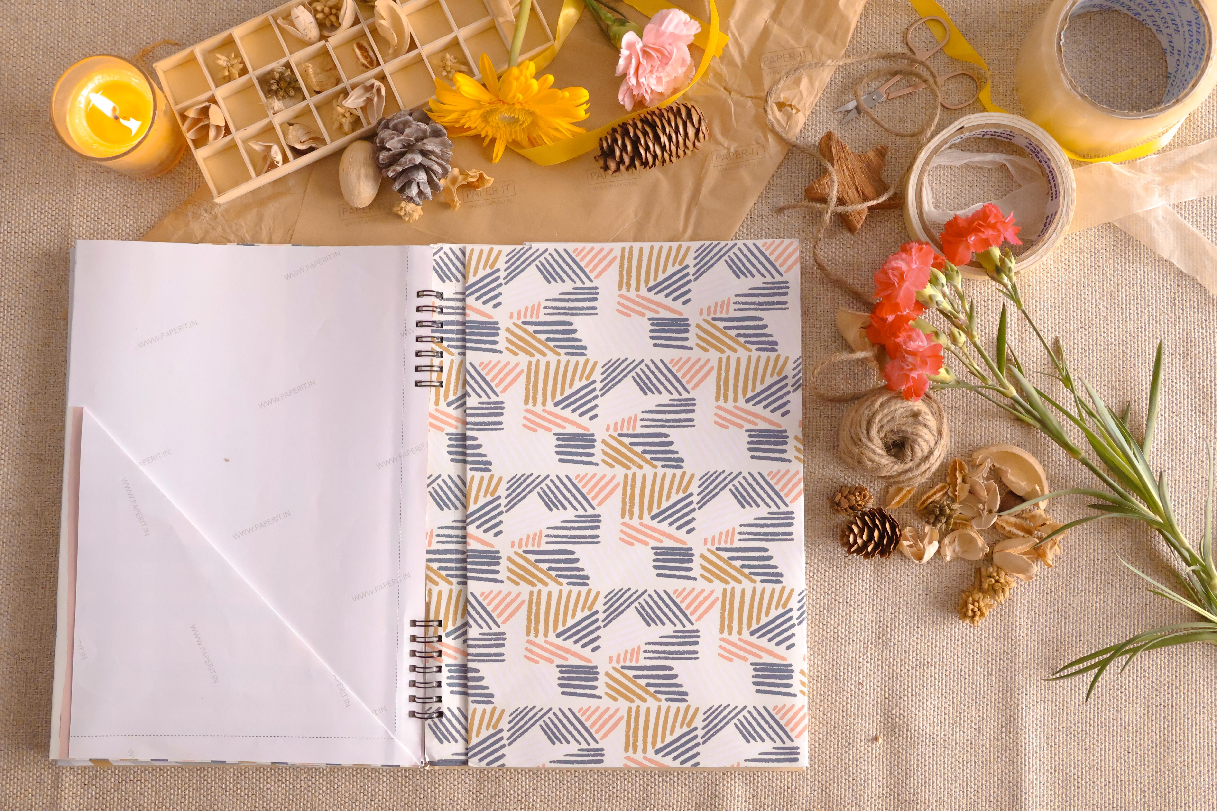 Pastels Wrapping sheet book (10 sheets)