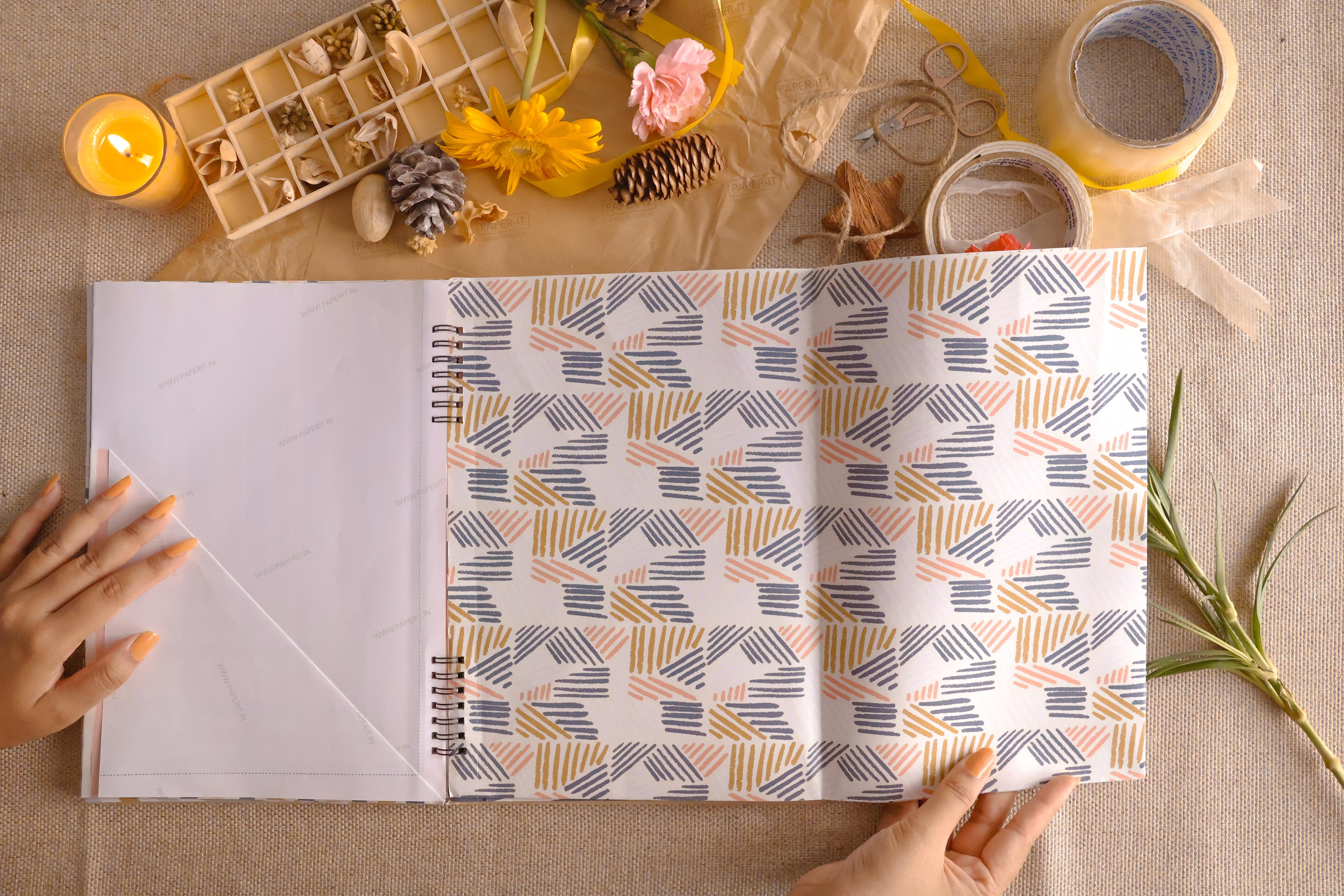 Pastels Wrapping sheet book (10 sheets)