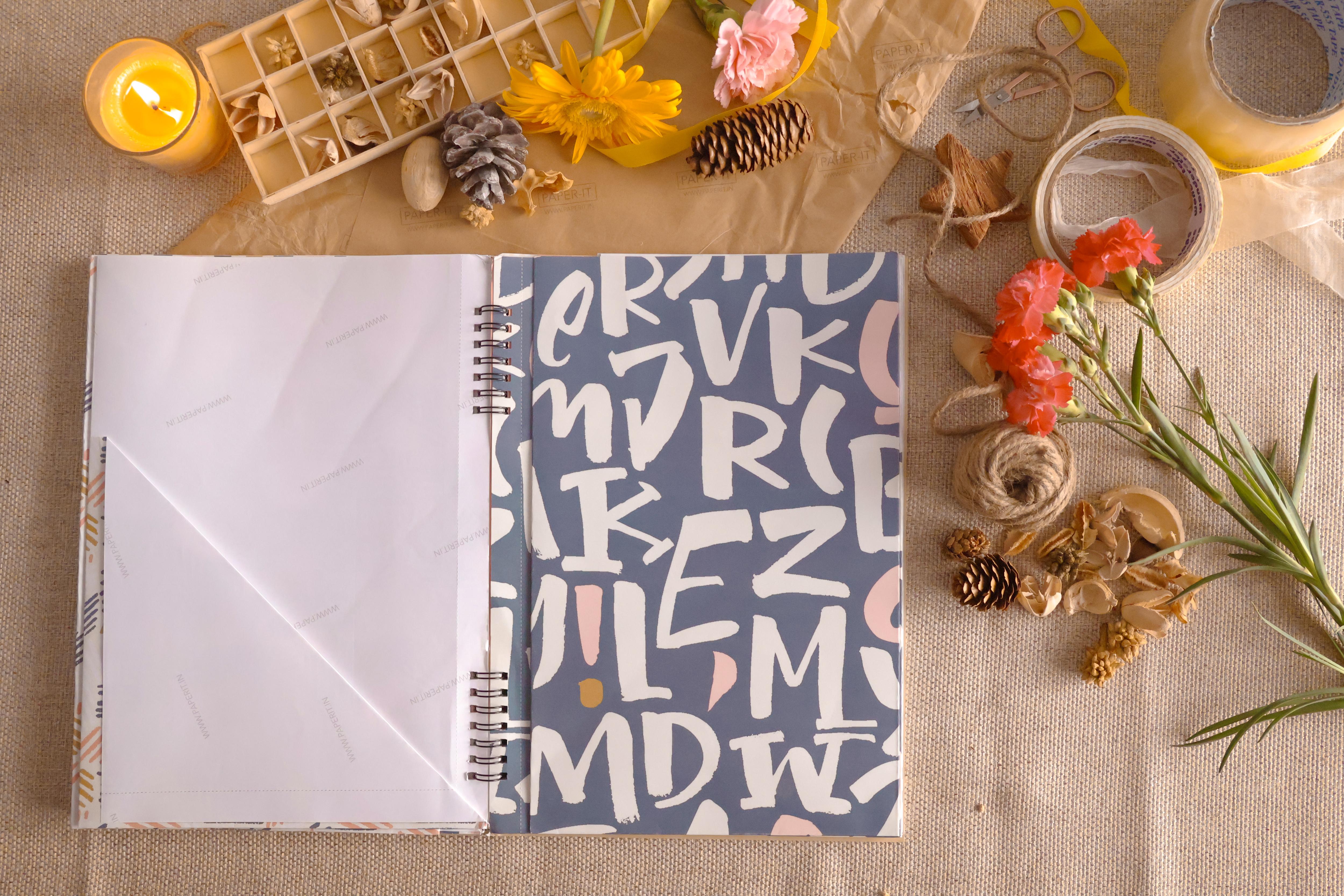 Pastels Wrapping sheet book (10 sheets)