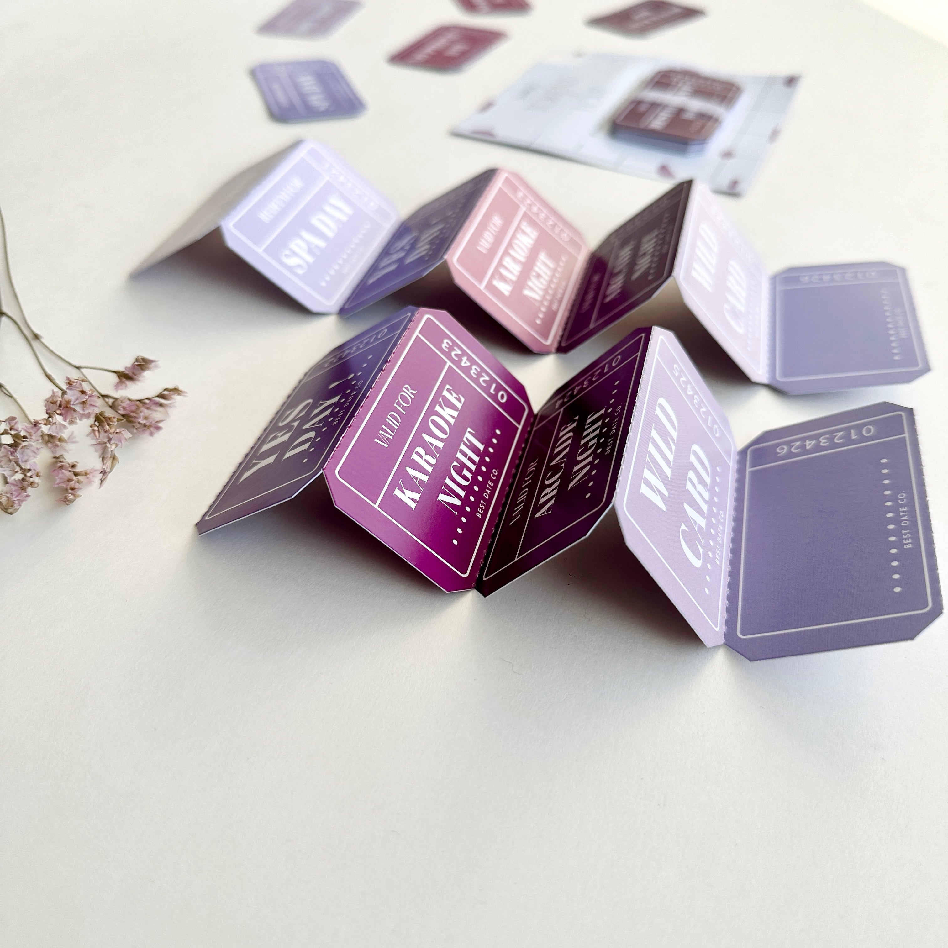 Tokens of love | Activity Cards