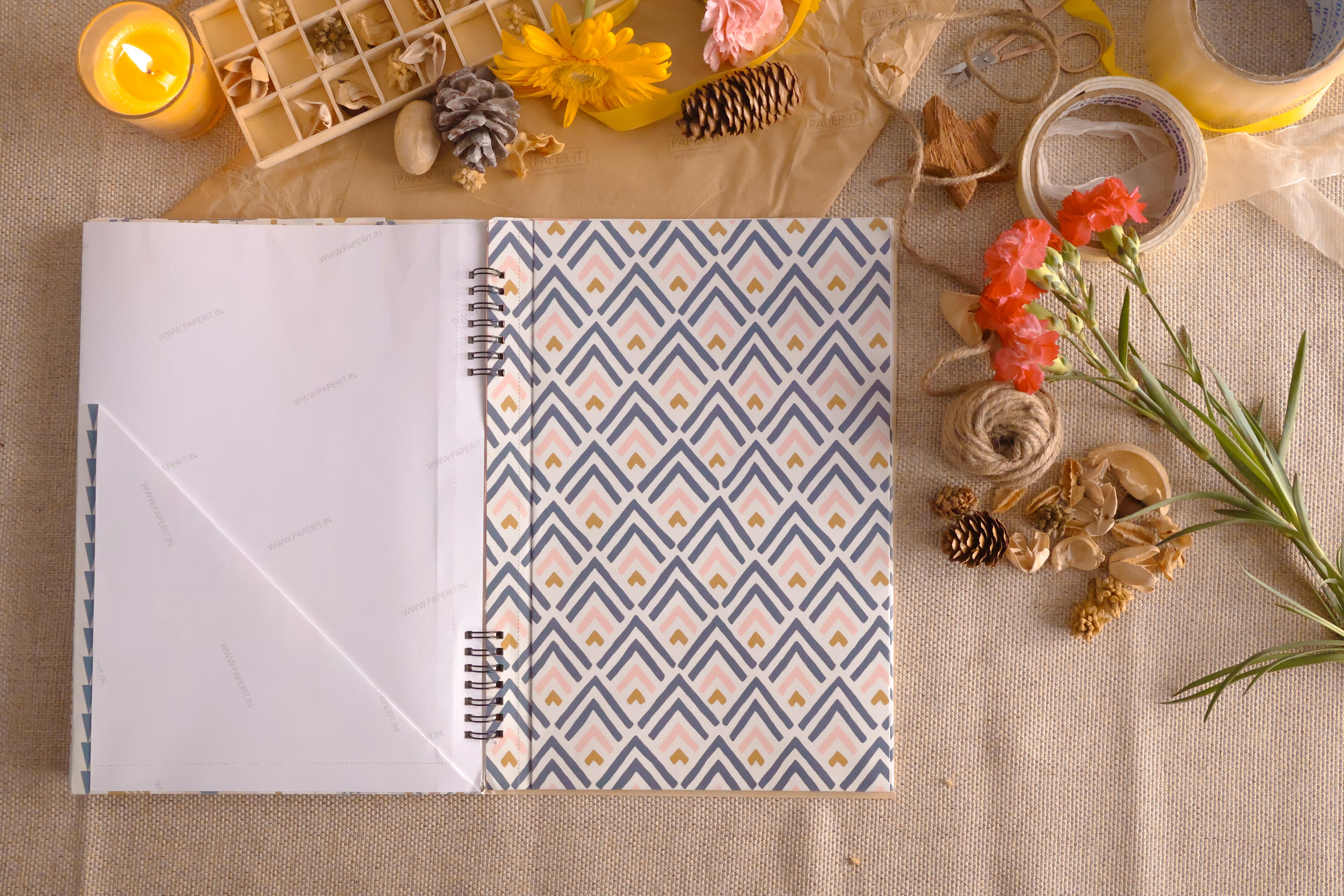 Pastels Wrapping sheet book (10 sheets)