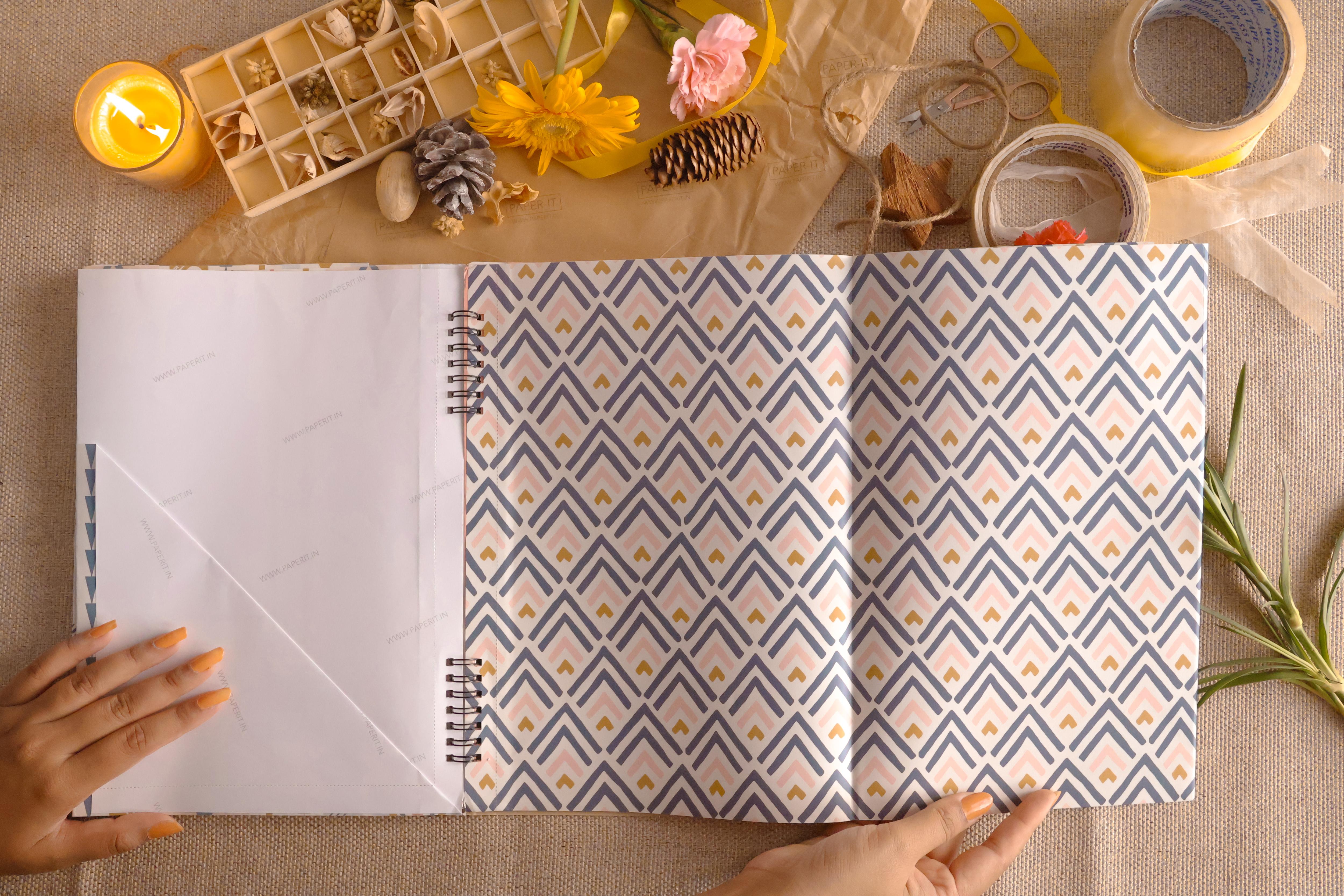 Pastels Wrapping sheet book (10 sheets)