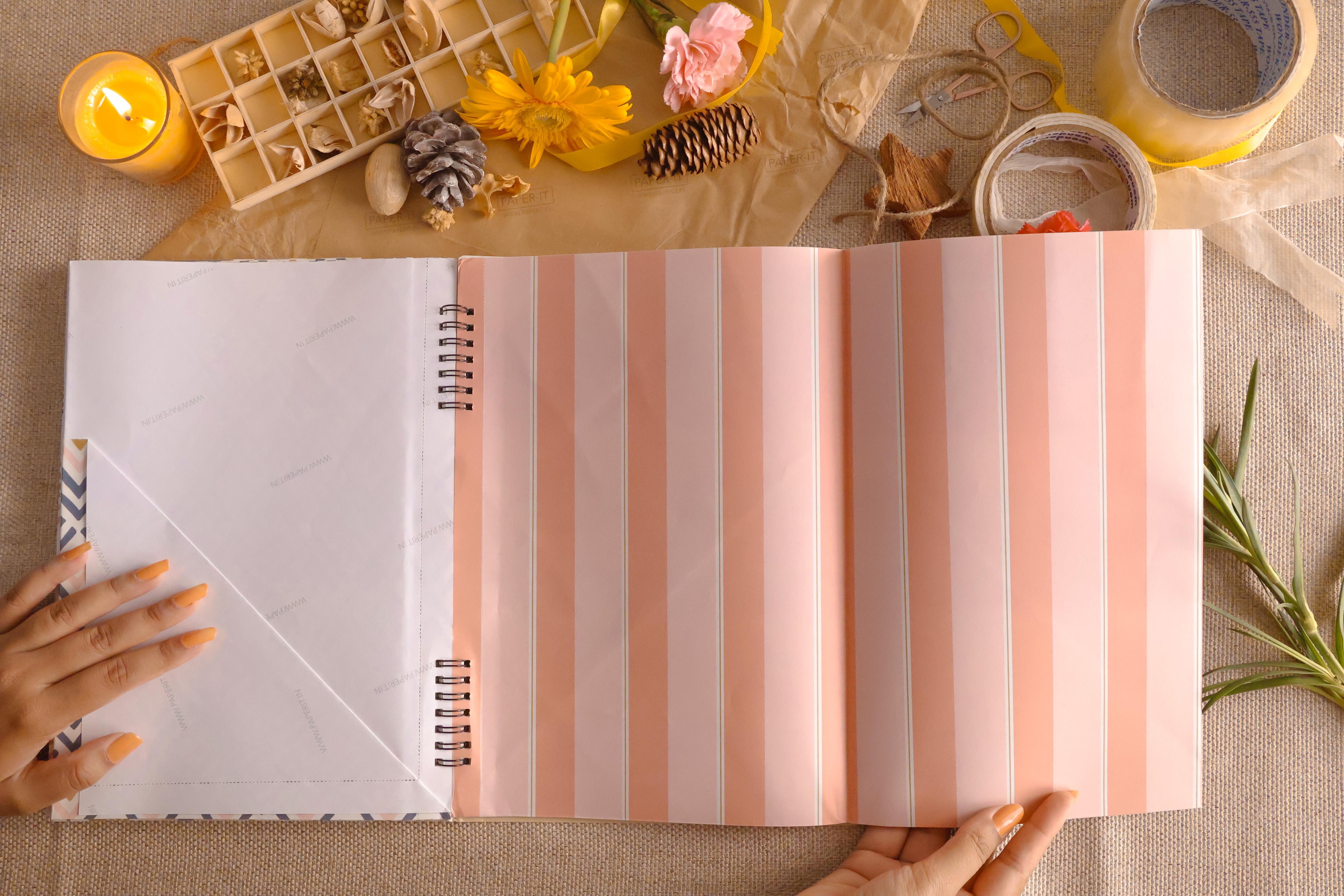 Pastels Wrapping sheet book (10 sheets)