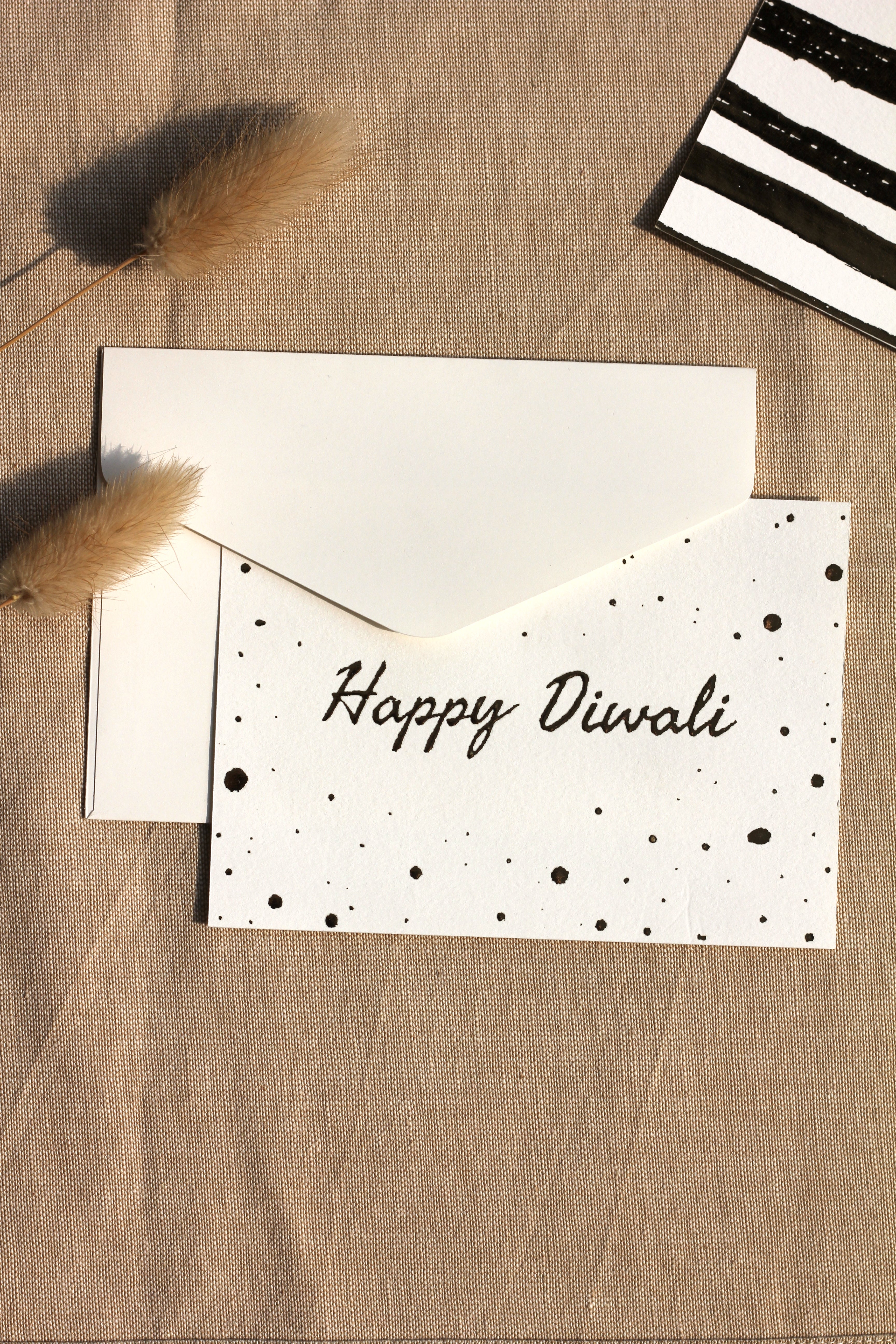 Diwali festive cards (foiled) set of 6