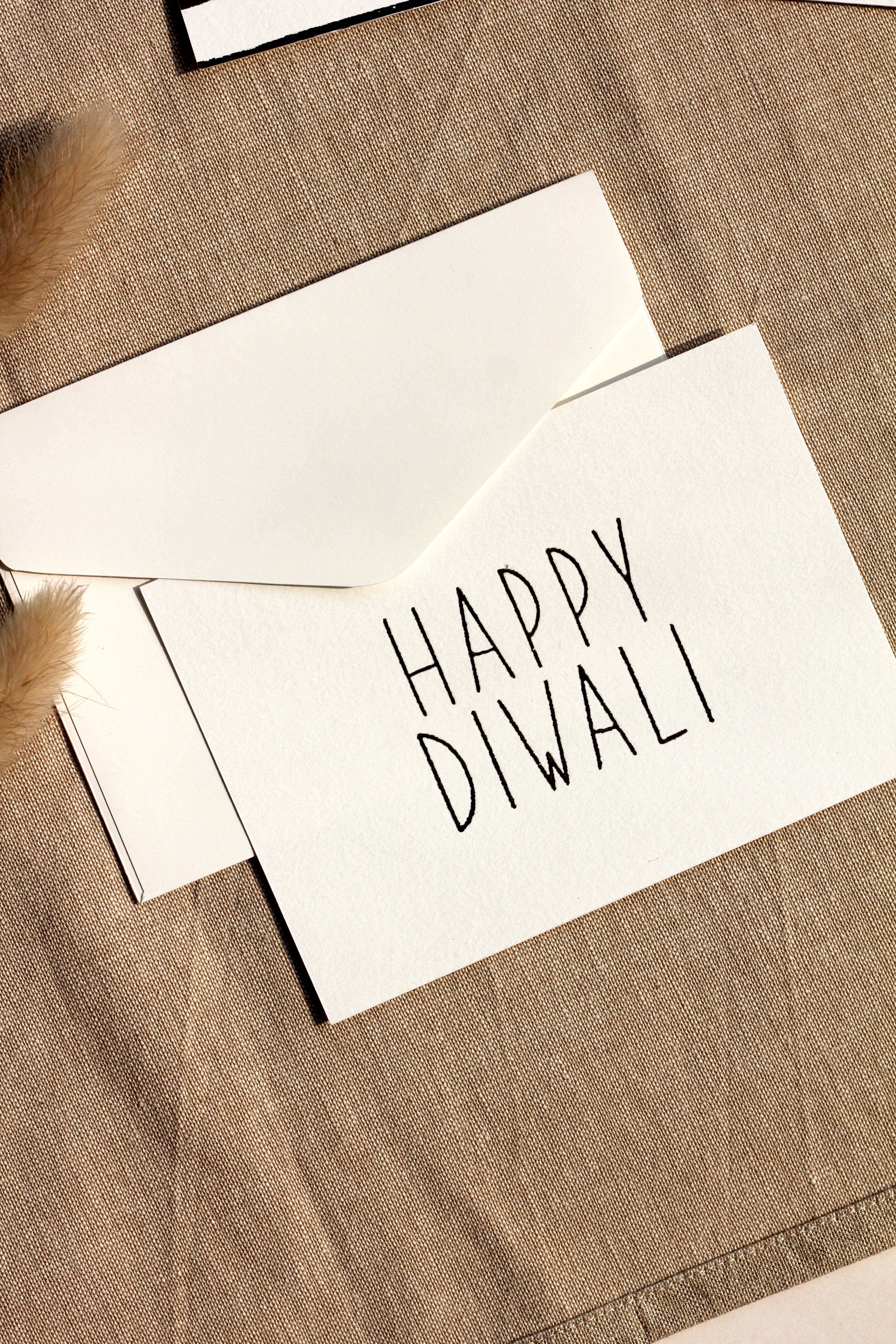 Diwali festive cards (foiled) set of 6