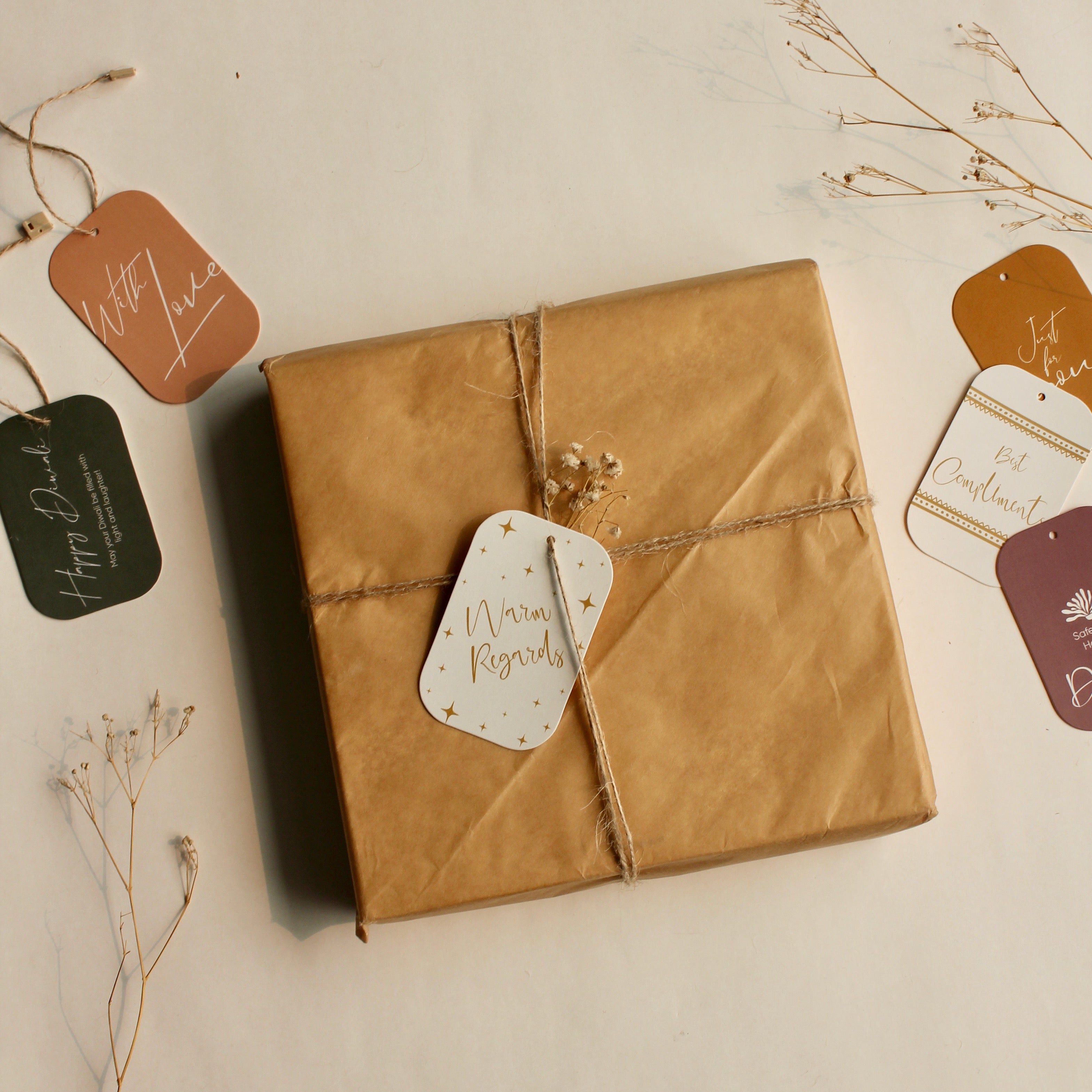 Diwali gift tags (set of 6)