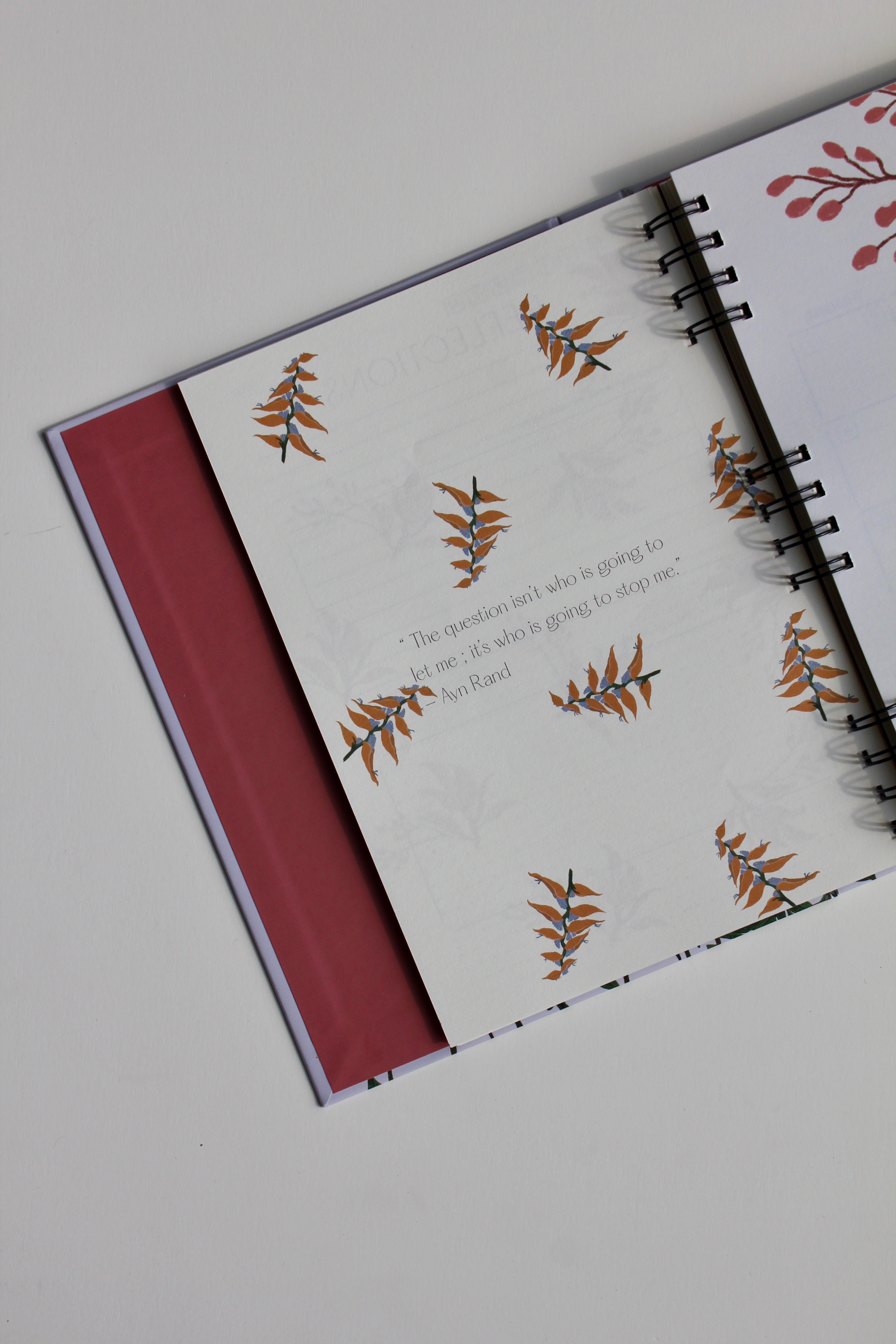 Serene | Set of 2 half yearly planner book