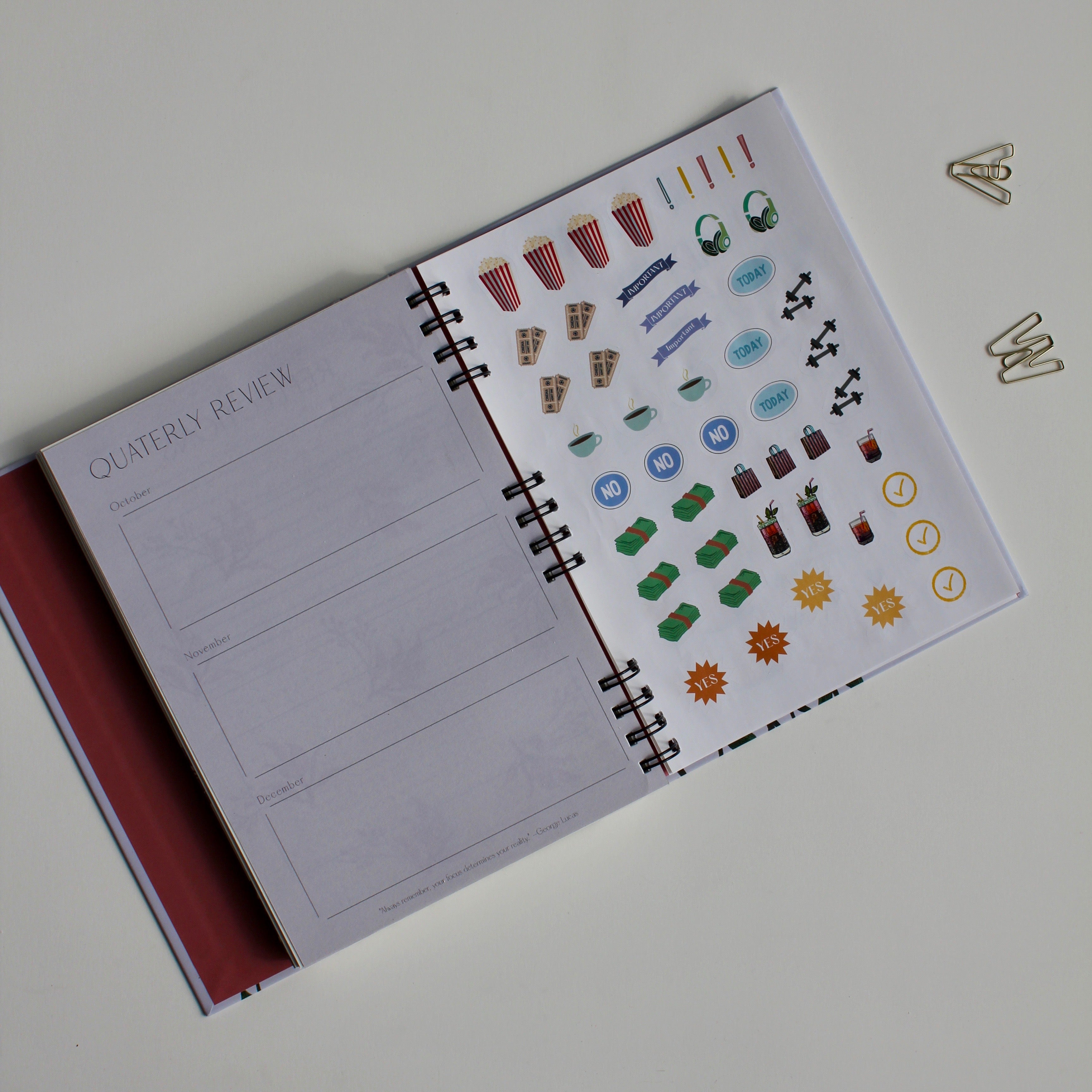 Groove | Half yearly planner book | July to December