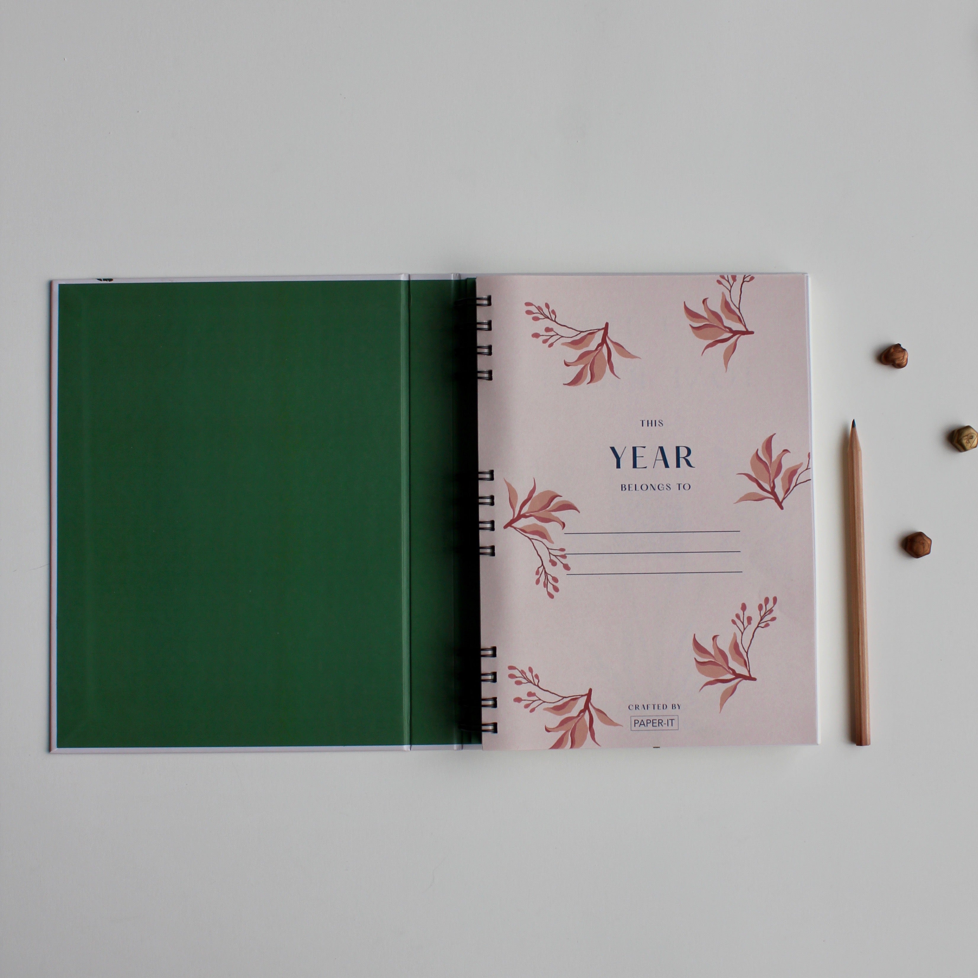 Serene | Set of 2 half yearly planner book