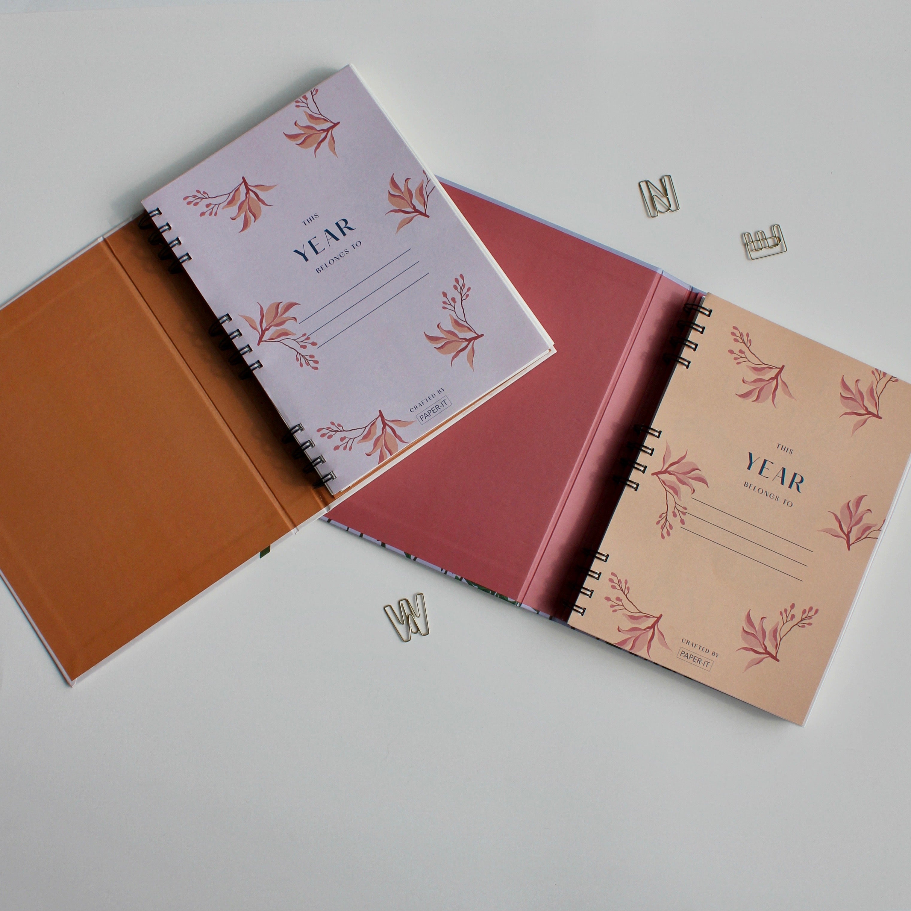 Floral paradise | Set of 2 half yearly planner book