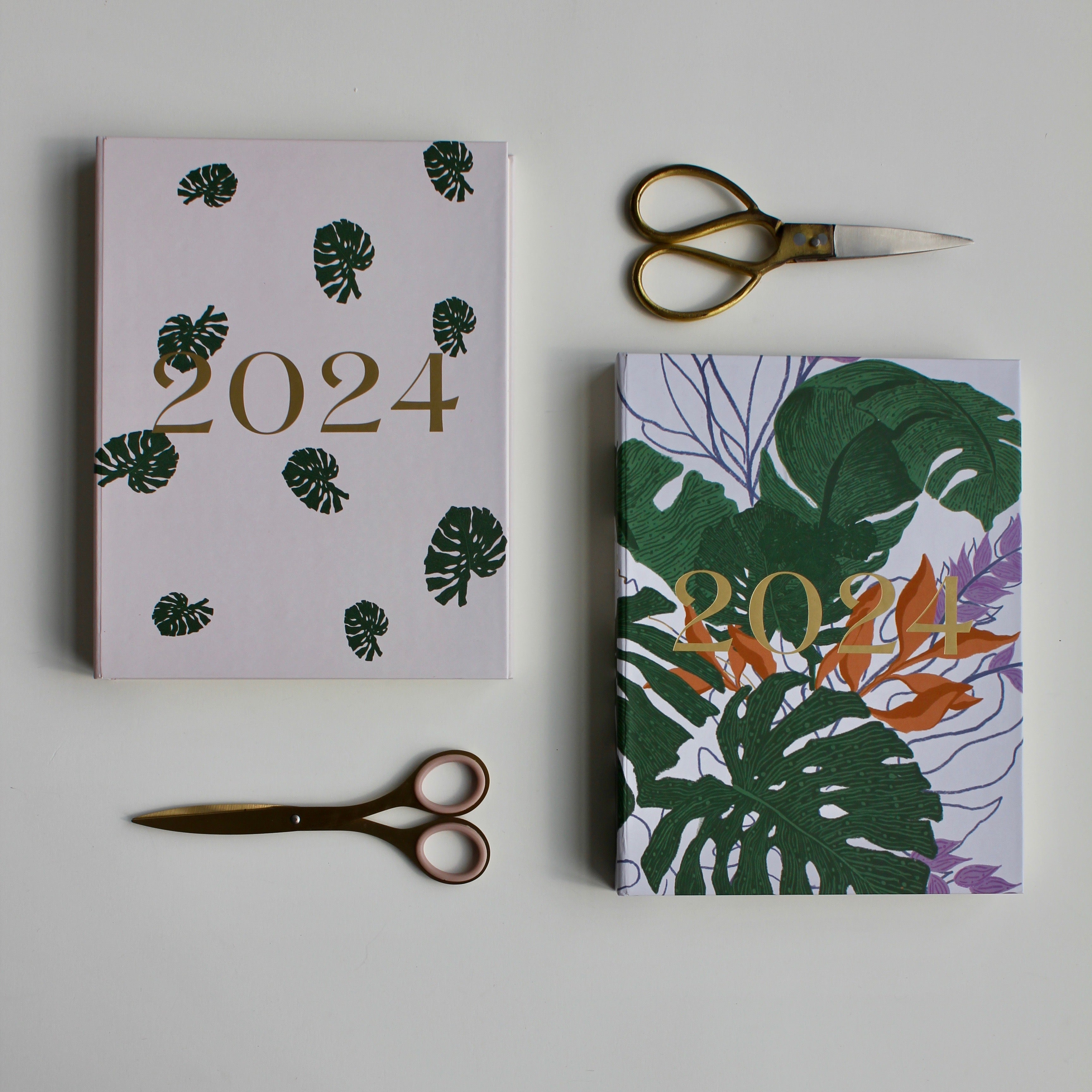 Floral cluster | Set of 2 half yearly planner book