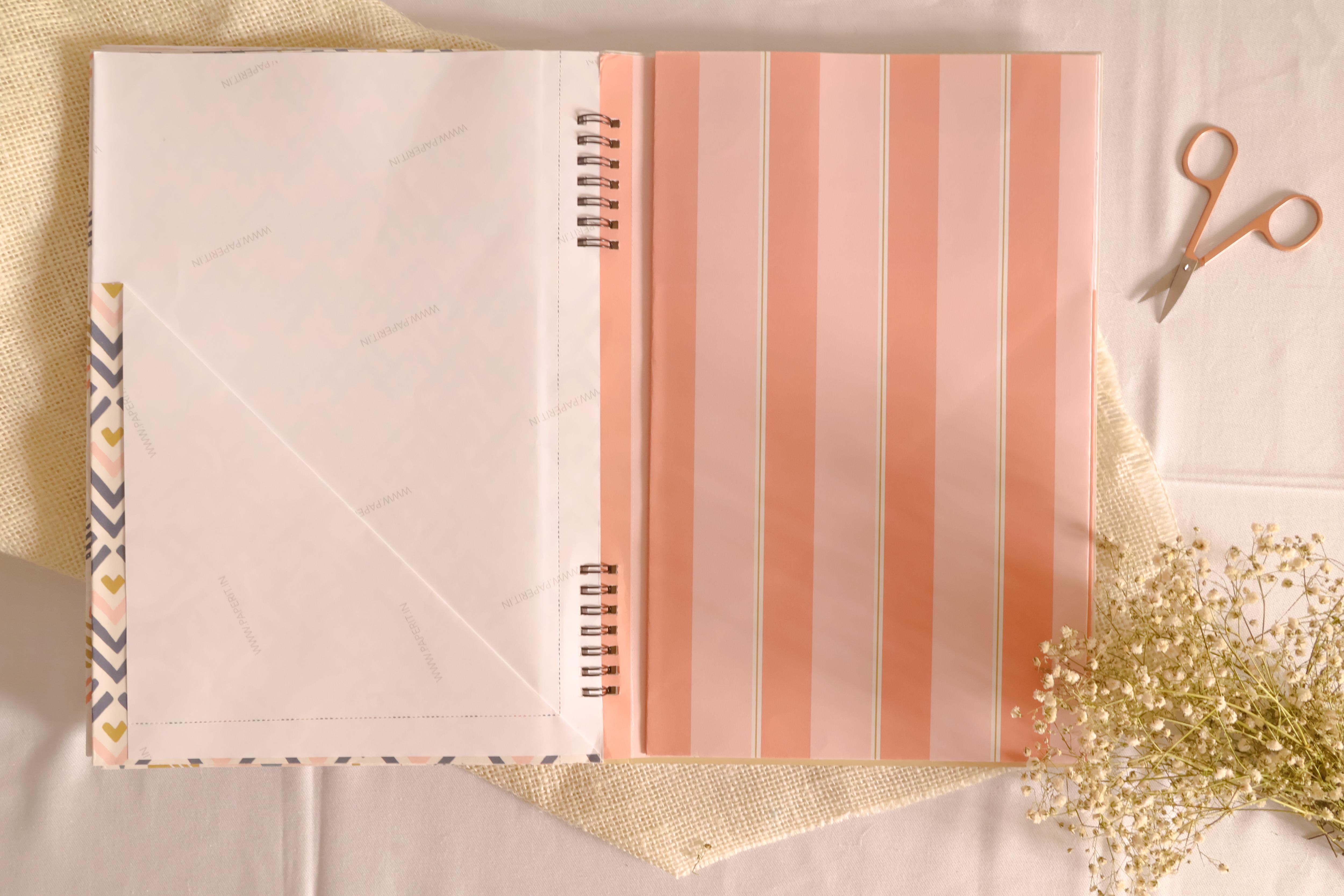Pastels Wrapping sheet book (10 sheets)