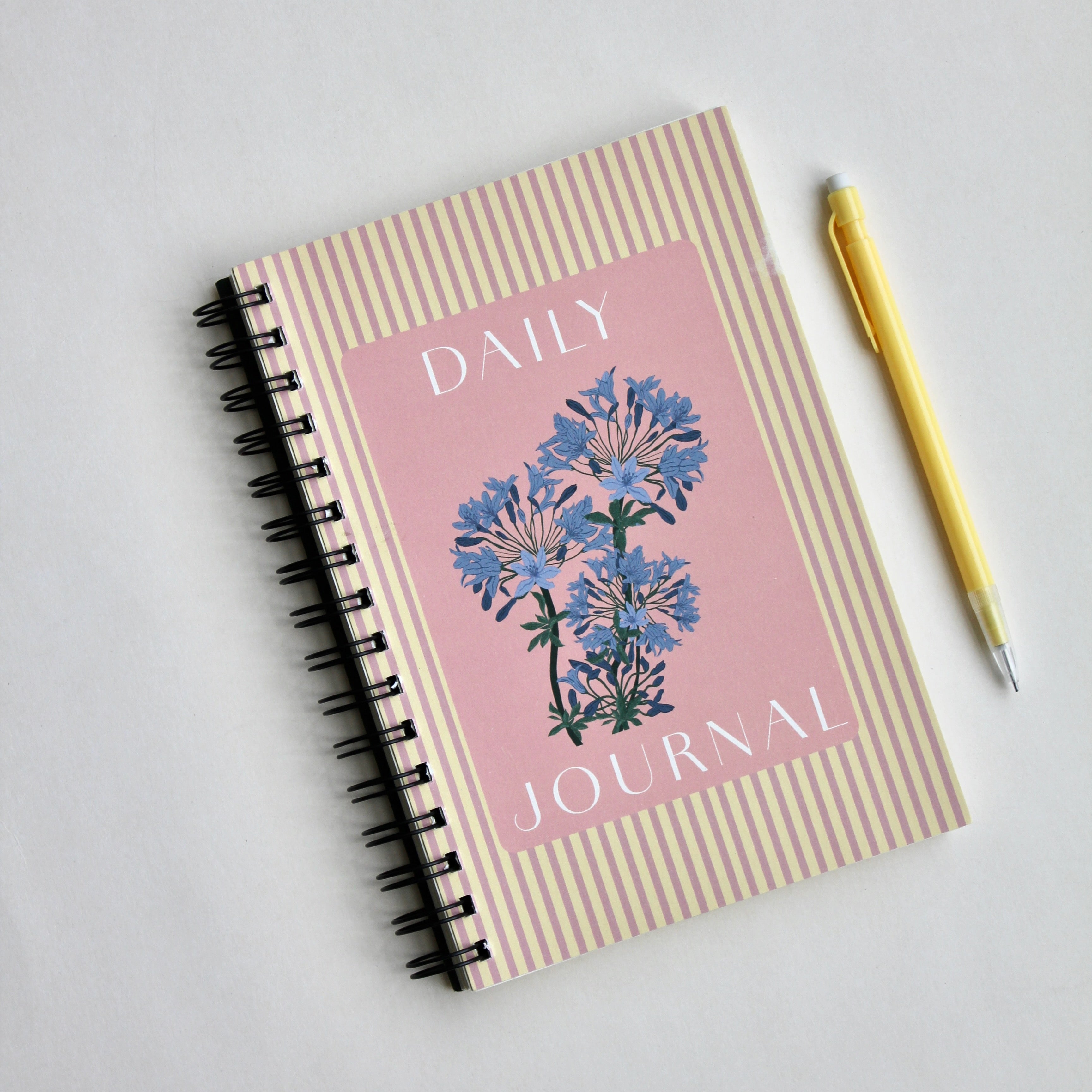 A5 Botanical Strips Notebook