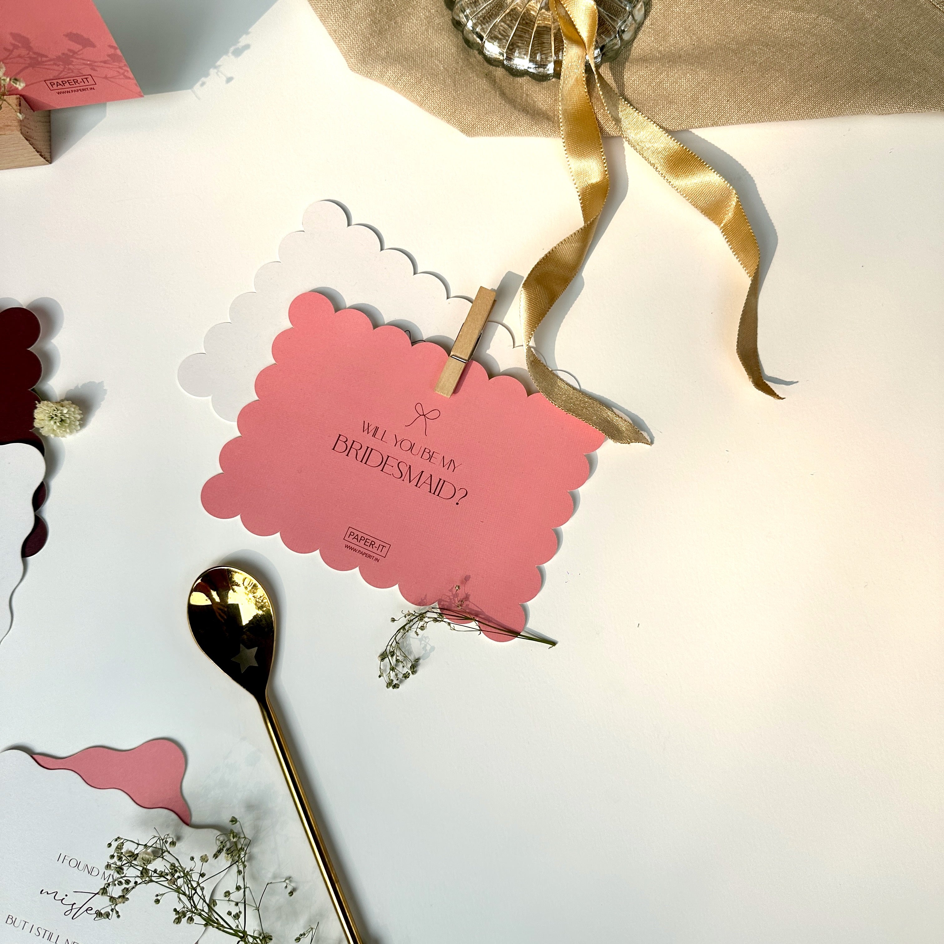 Bridesmaid cards (set of 15)