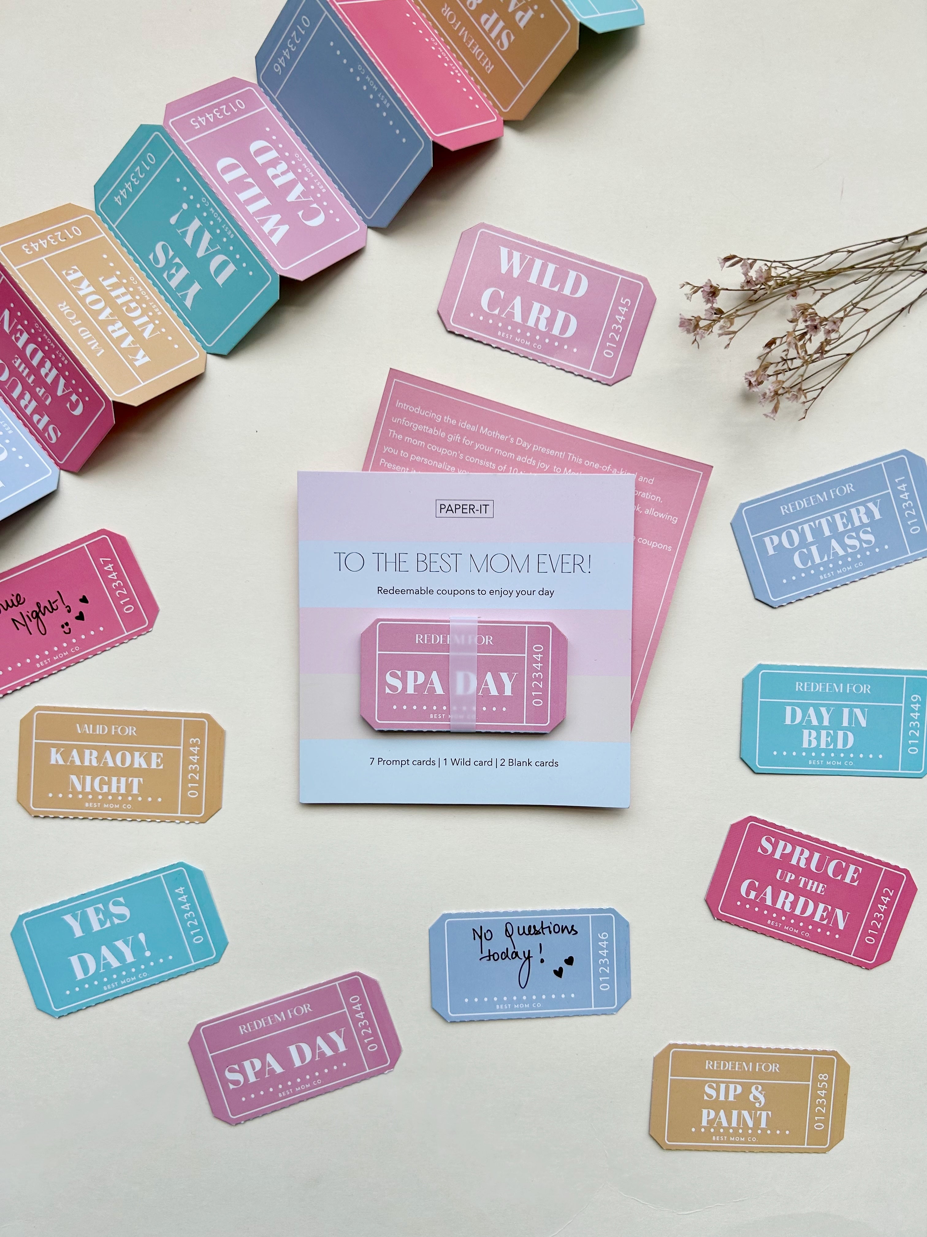 Mother's Day | Tokens of love | Activity Cards