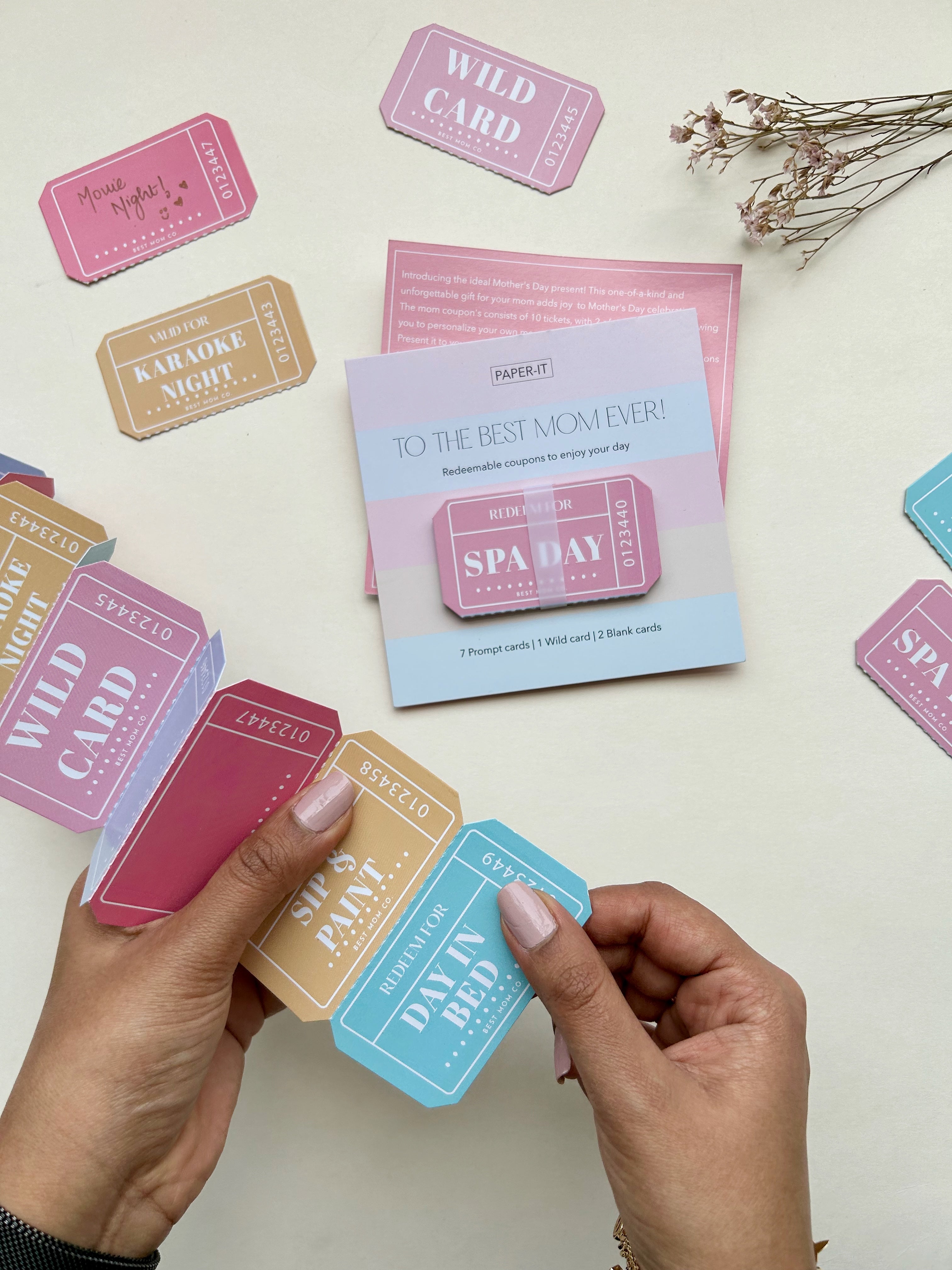 Mother's Day | Tokens of love | Activity Cards