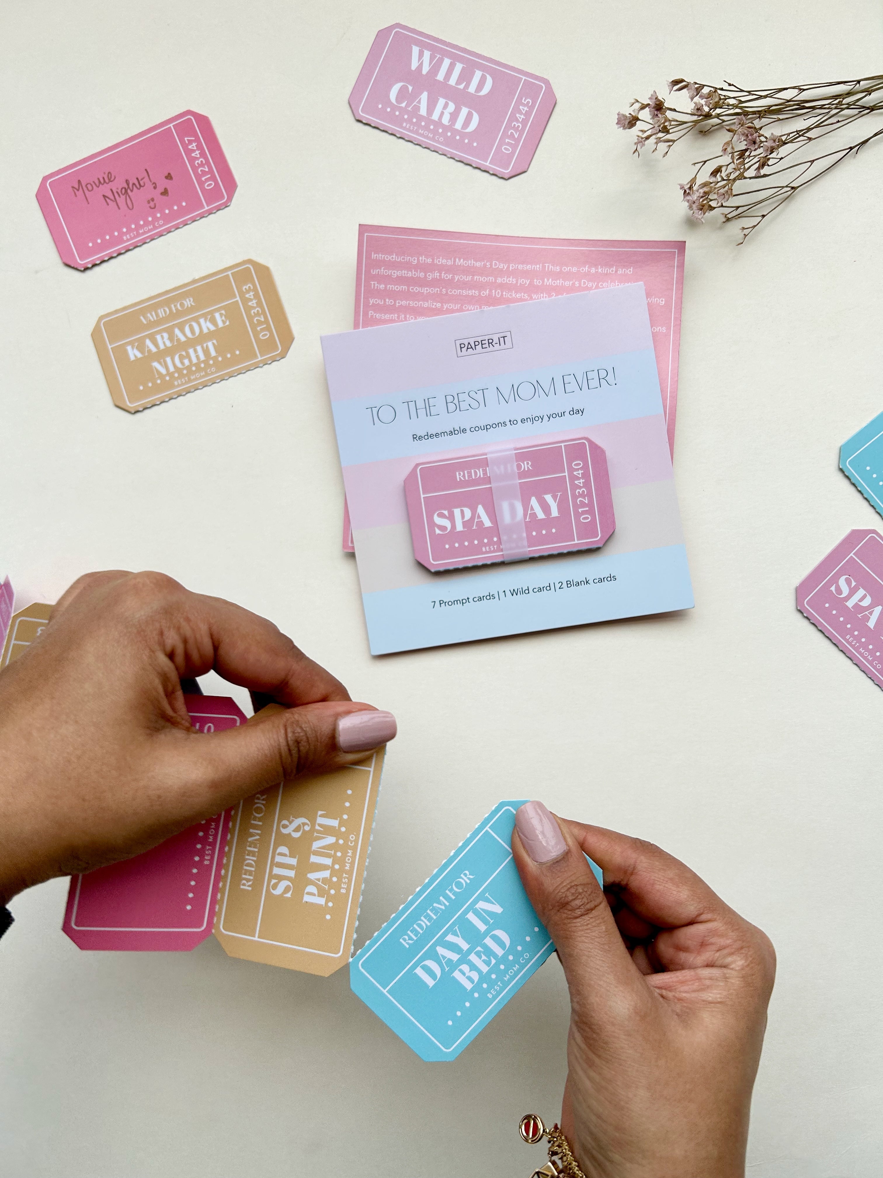 Mother's Day | Tokens of love | Activity Cards