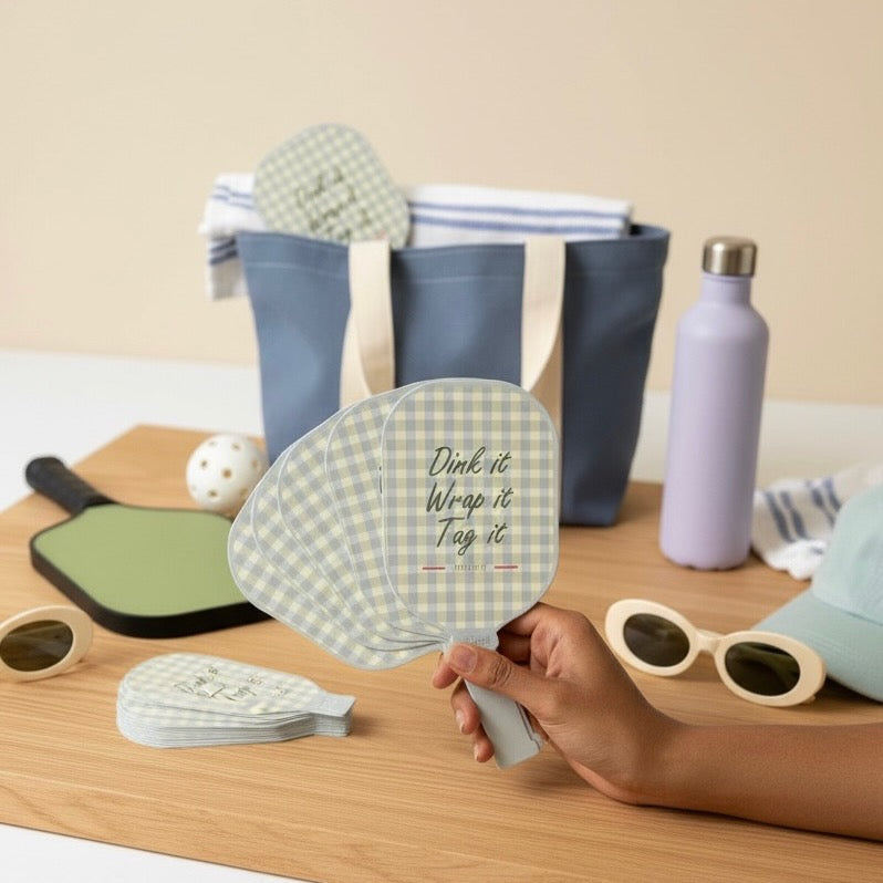 The dink drop win fan (set of 5)