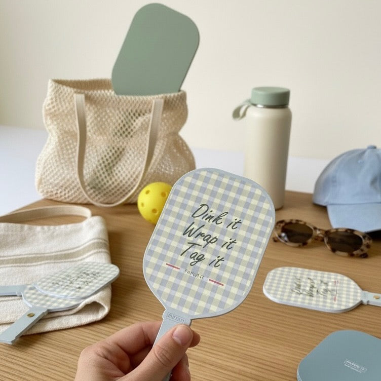 The dink drop win fan (set of 5)