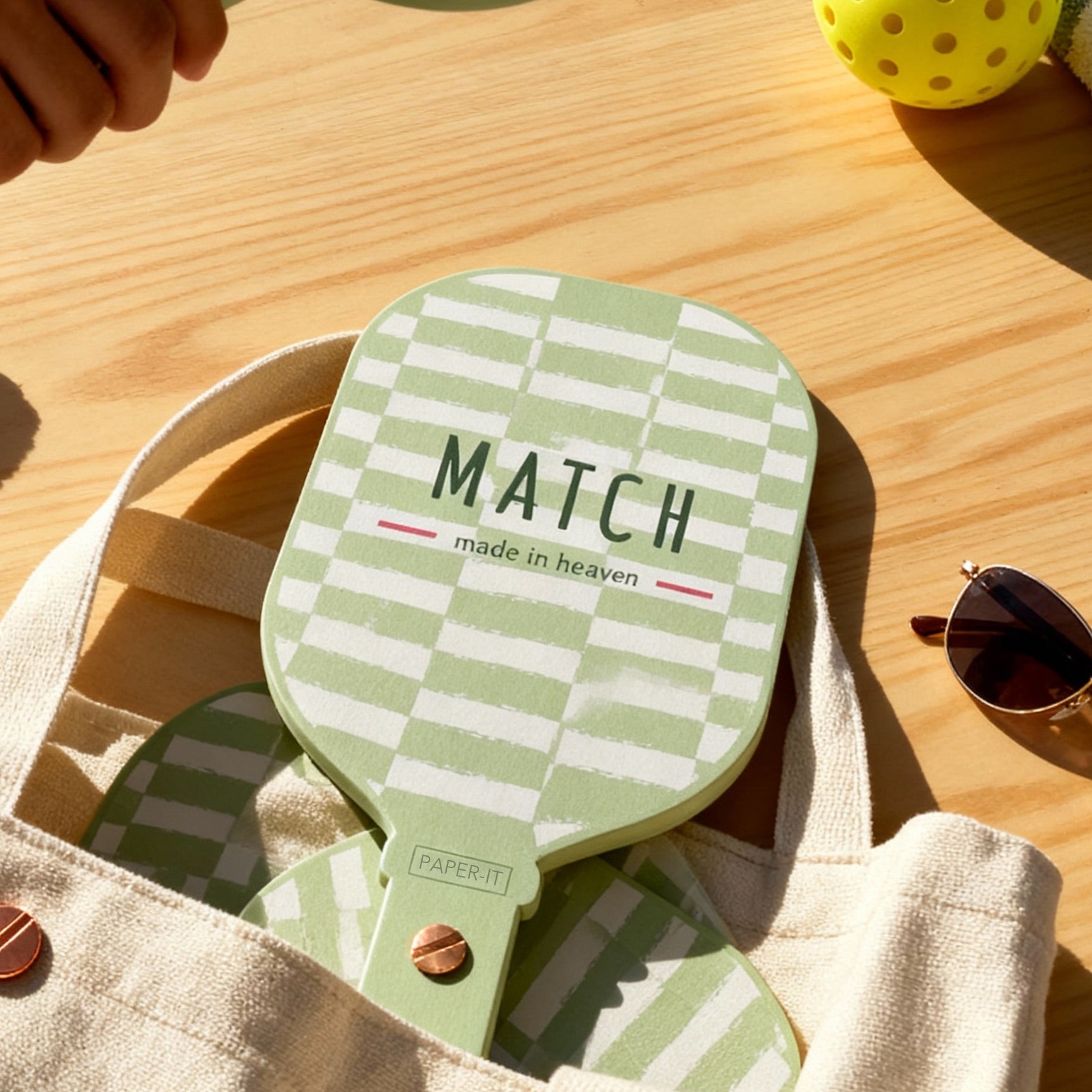 Match point fan (set of 5)