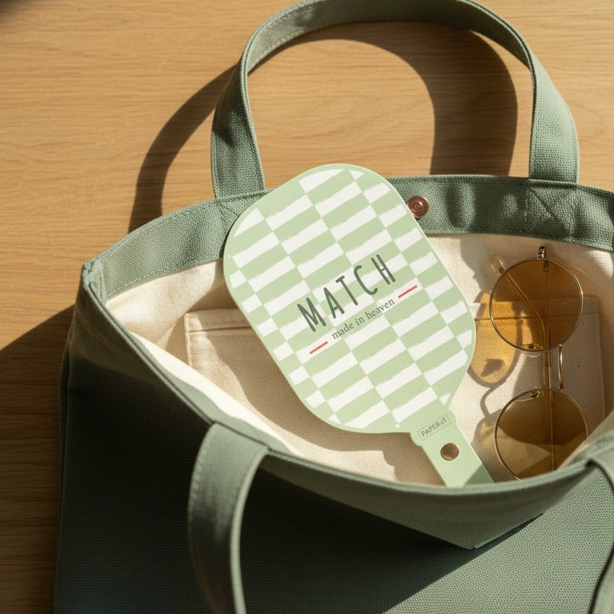 Match point fan (set of 5)