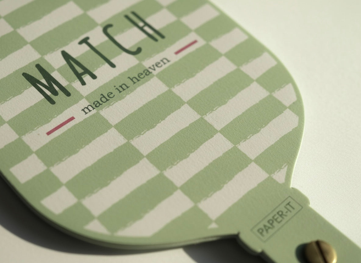 Match point fan (set of 5)