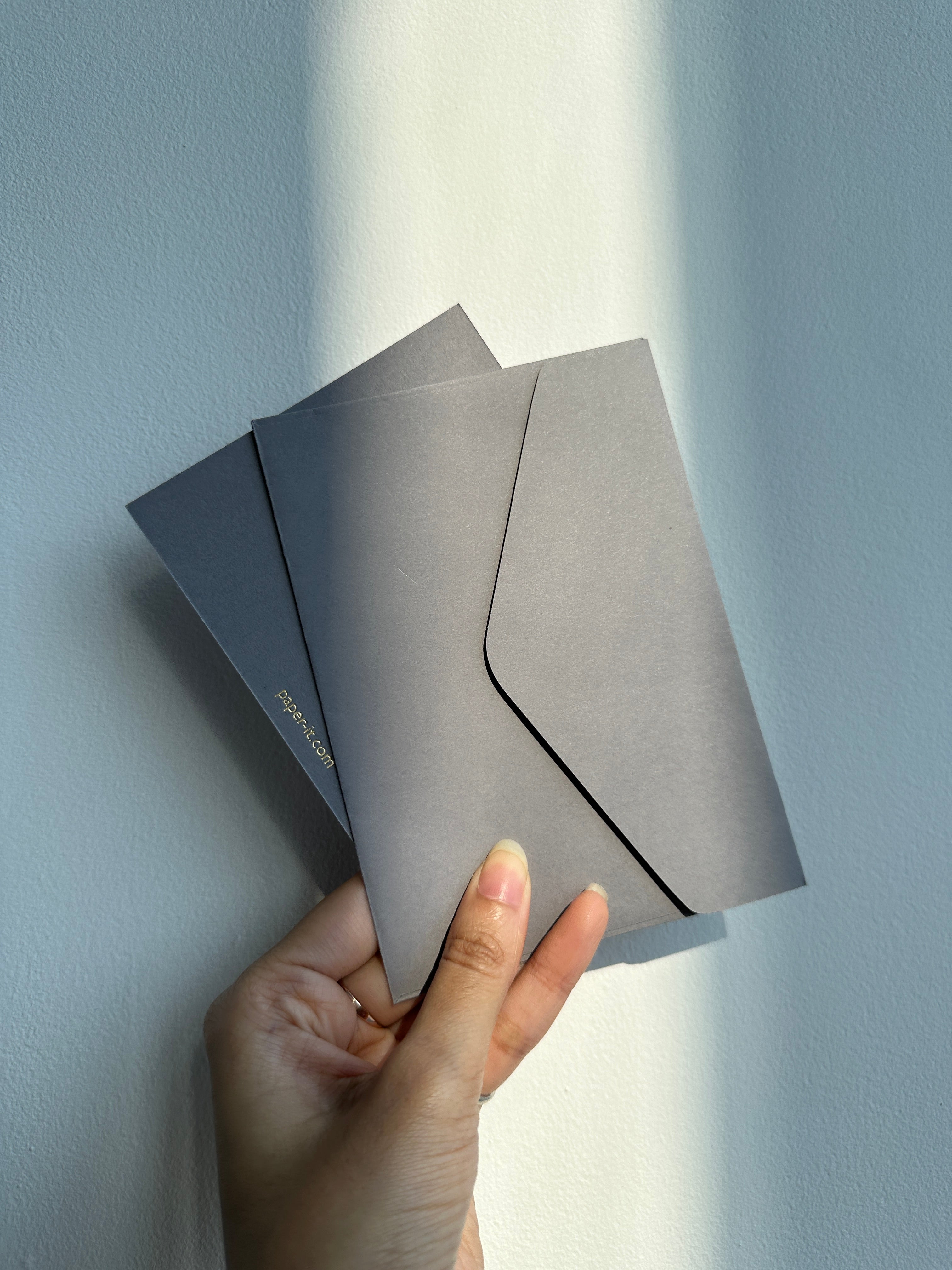 Smokey grey With best compliment cards (foiled) set of 5