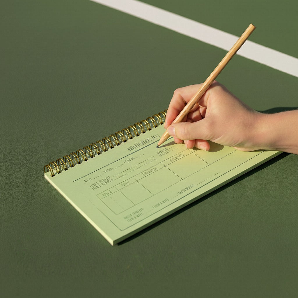 Score & Serve – Match tracker book