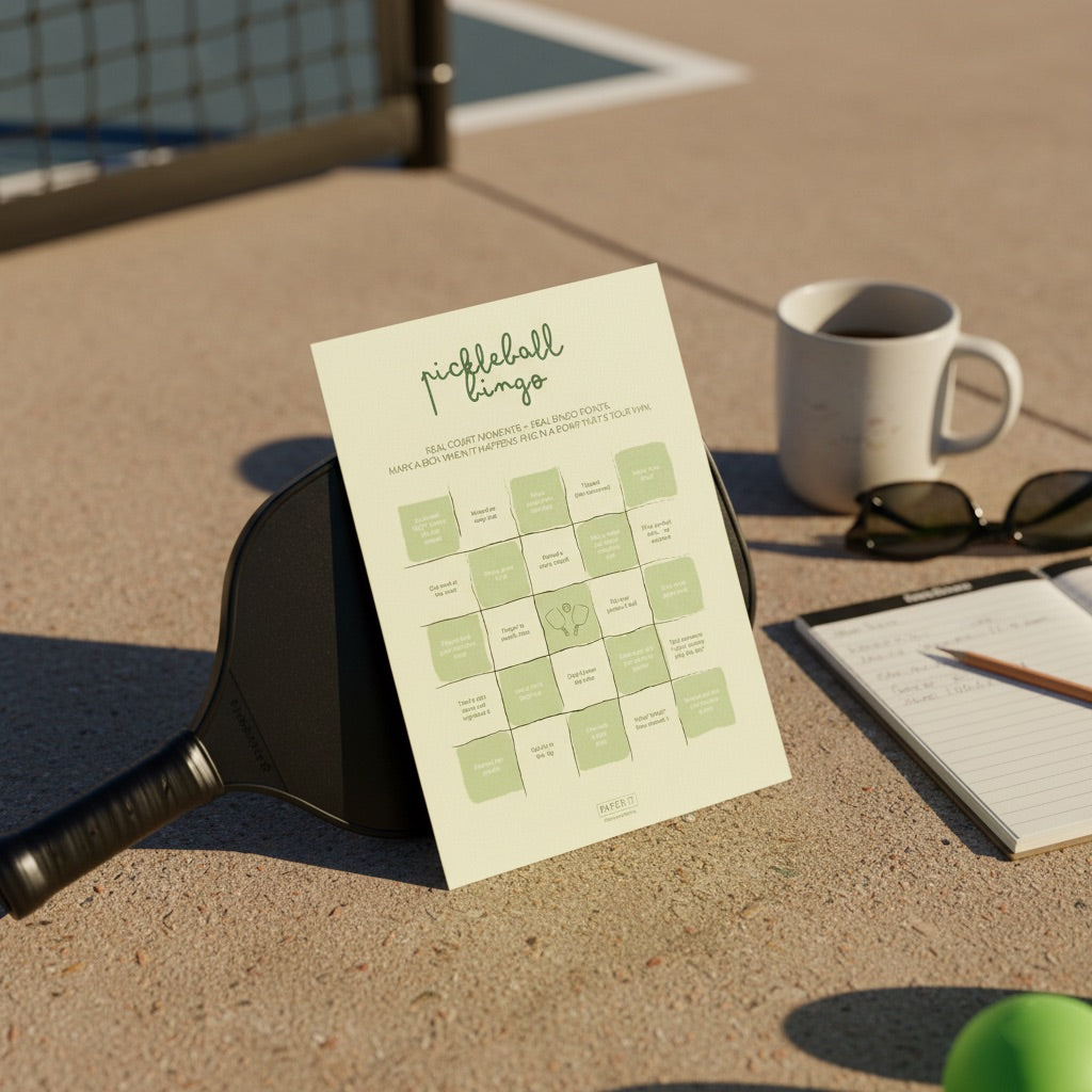 Play on – Pickleball activity pack (Set of 4)