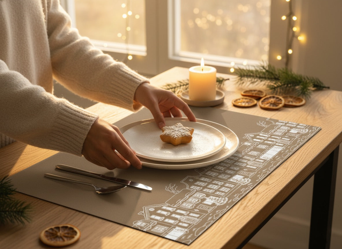 Christmas Paper Tablemats <br/> Set of 50