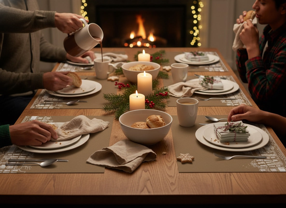 Christmas Paper Tablemats <br/> Set of 50