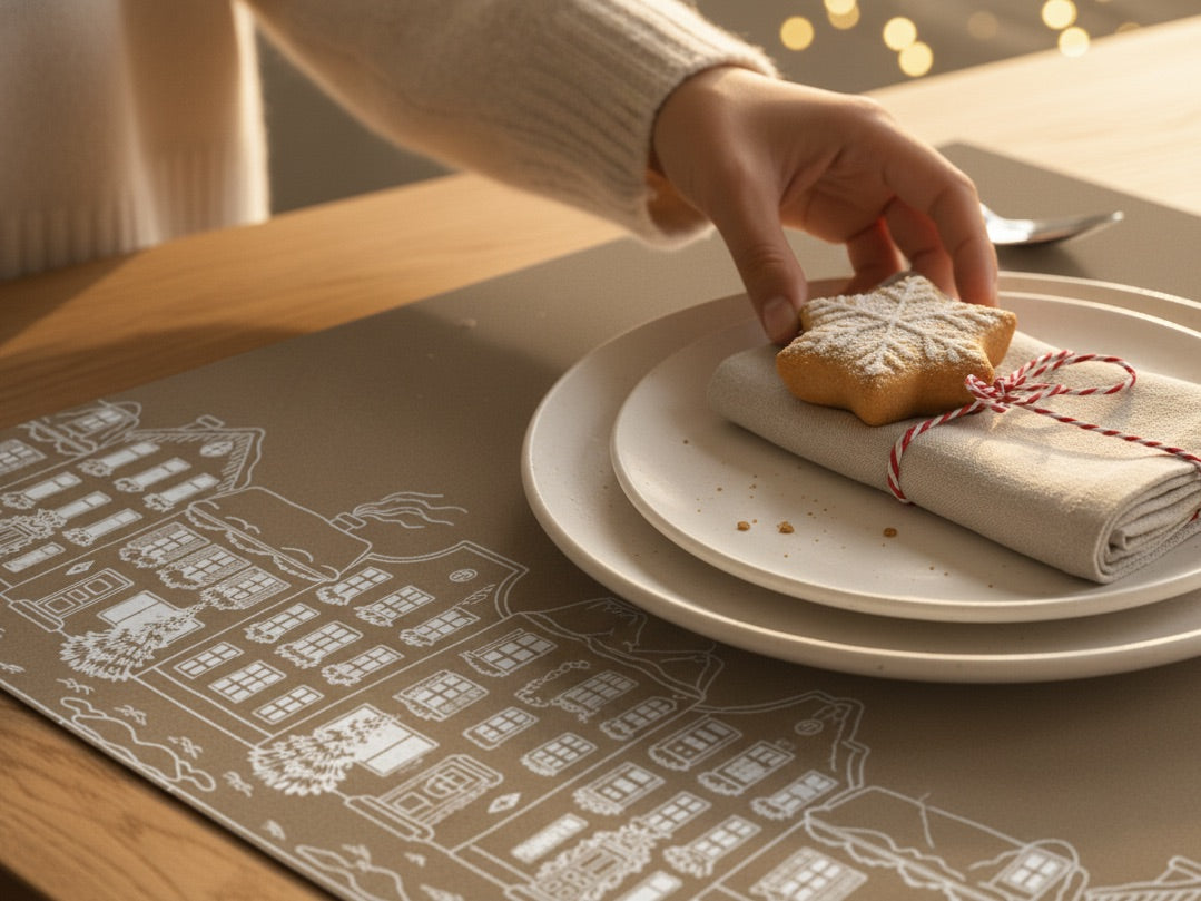 Christmas Paper Tablemats <br/> Set of 50