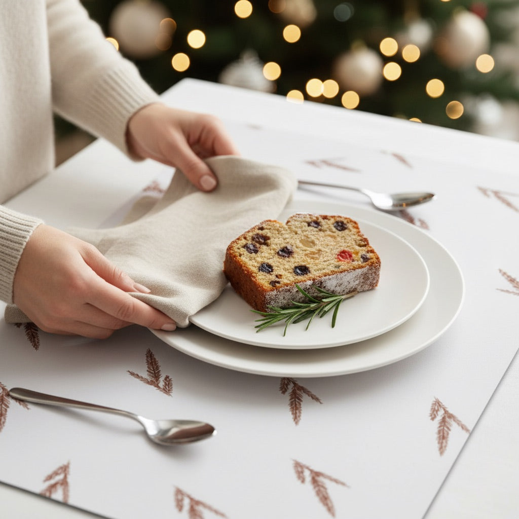 Coral Paper Tablemats <br/> Set of 50