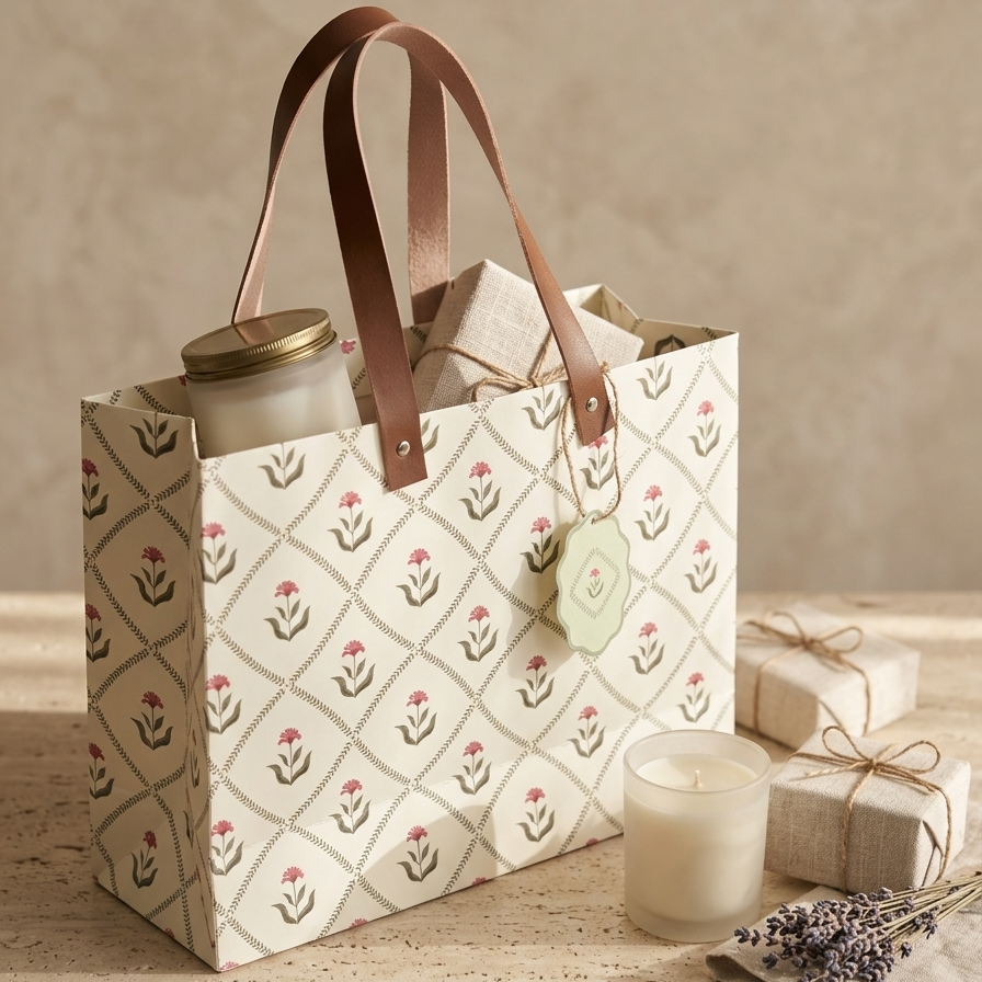 Petal Gift Bag (15 × 9.5 × 4.5 inches )